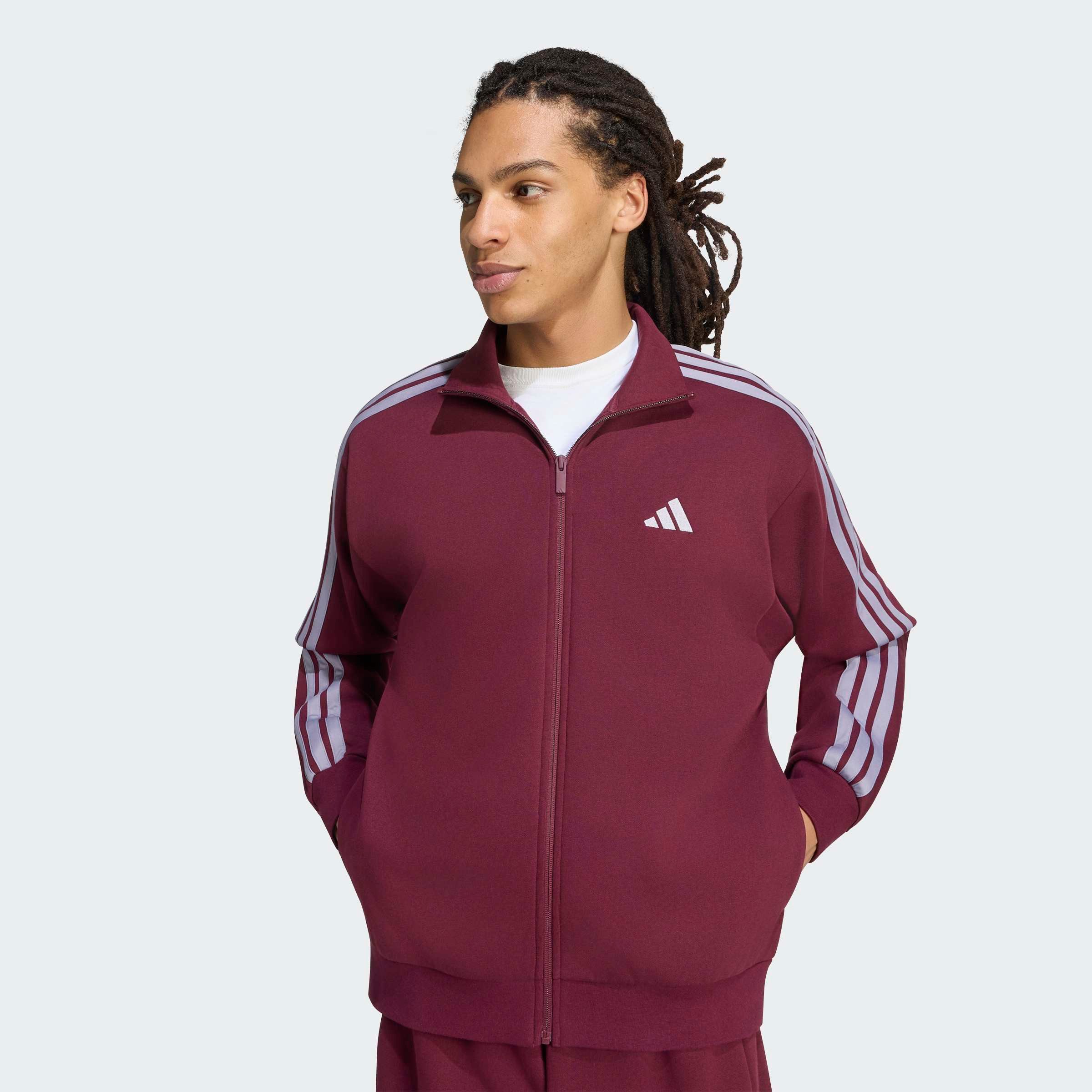 adidas Sportswear Trainingsanzug 3-STREIFEN FLEECE (2-tlg)