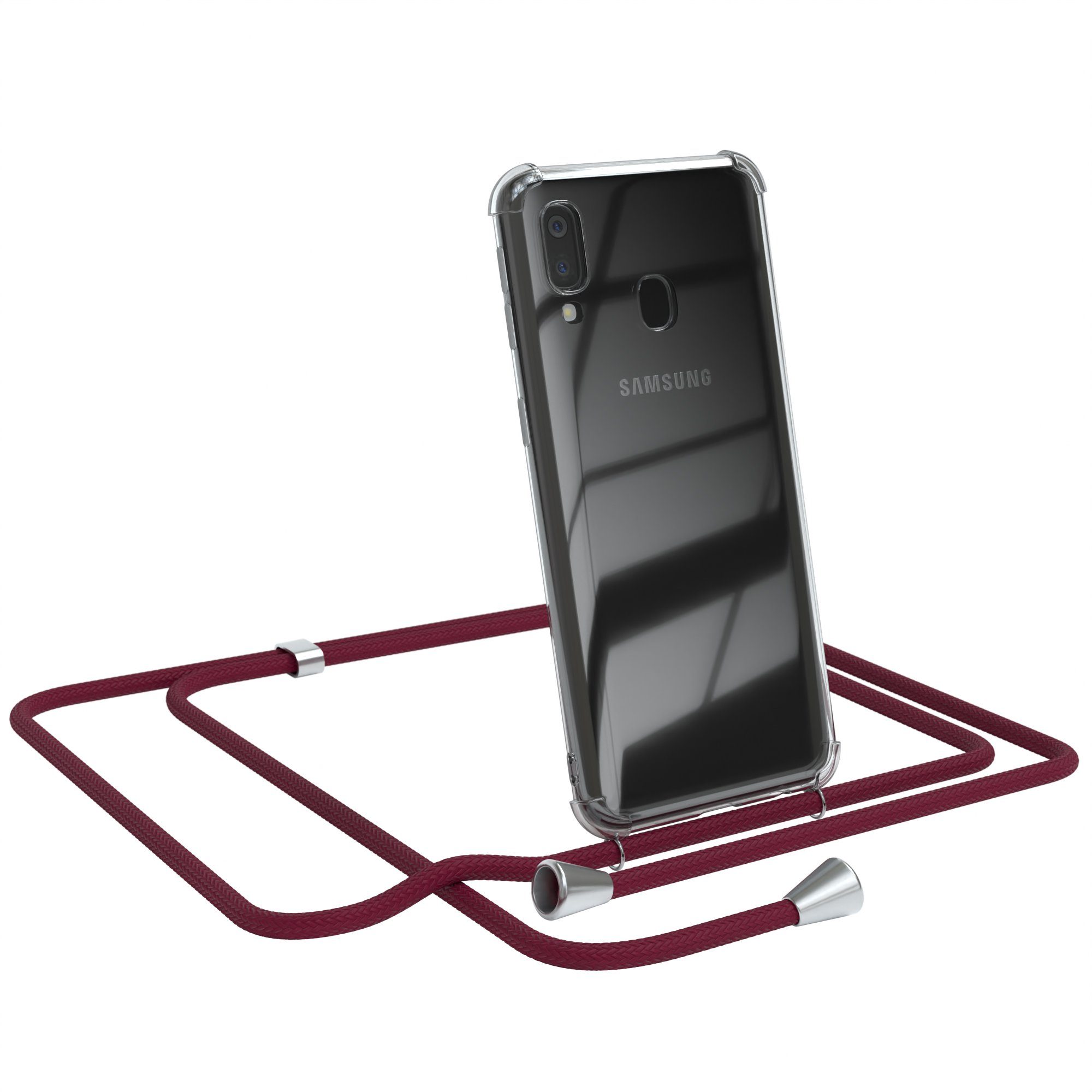 Handykette Hülle mit Kette für Samsung Galaxy A40