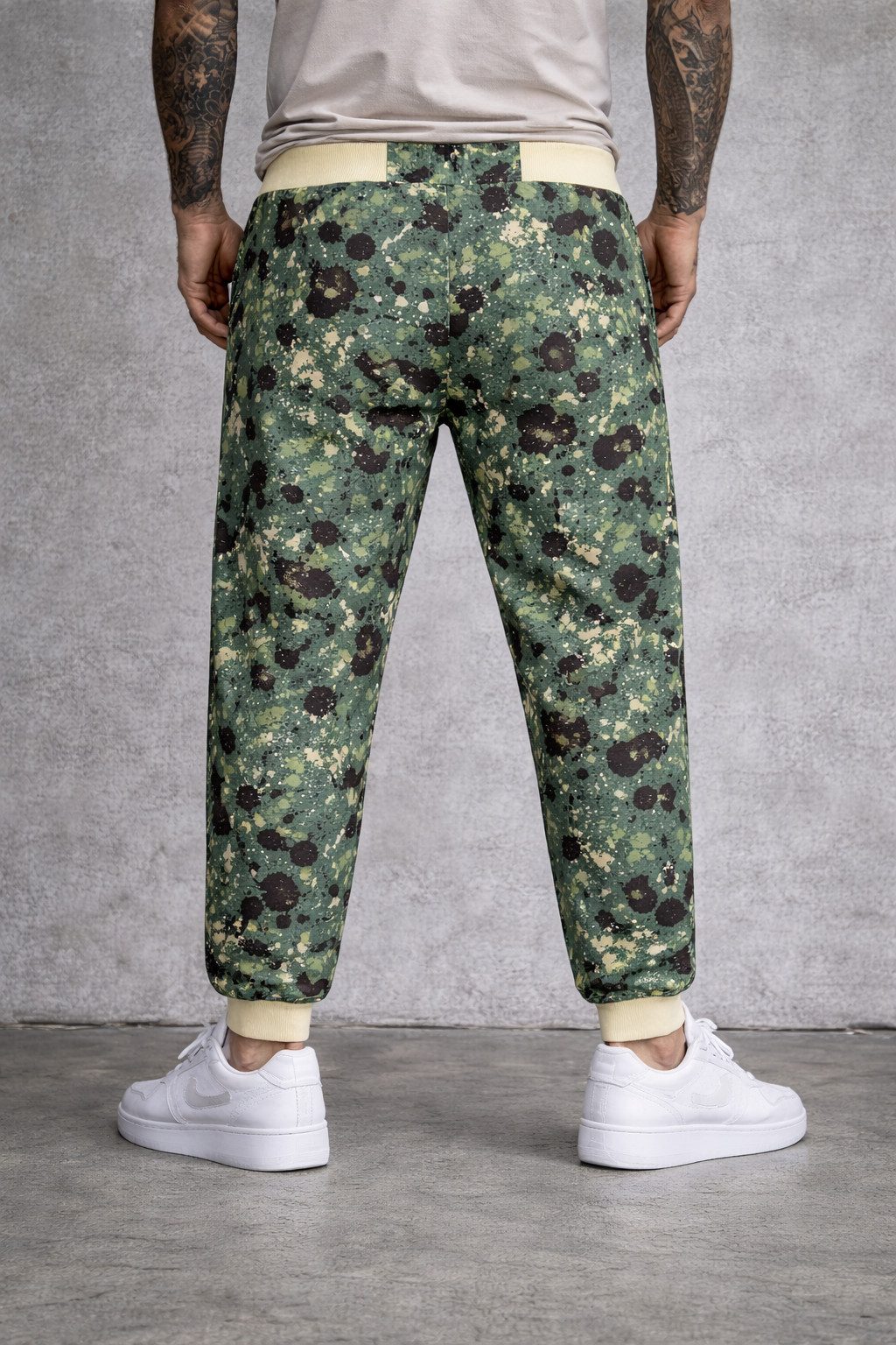 Mosranic Jogginghose Herren Baggy Hose "SPLASH" Trainingshose Fitness Gym Sporthose