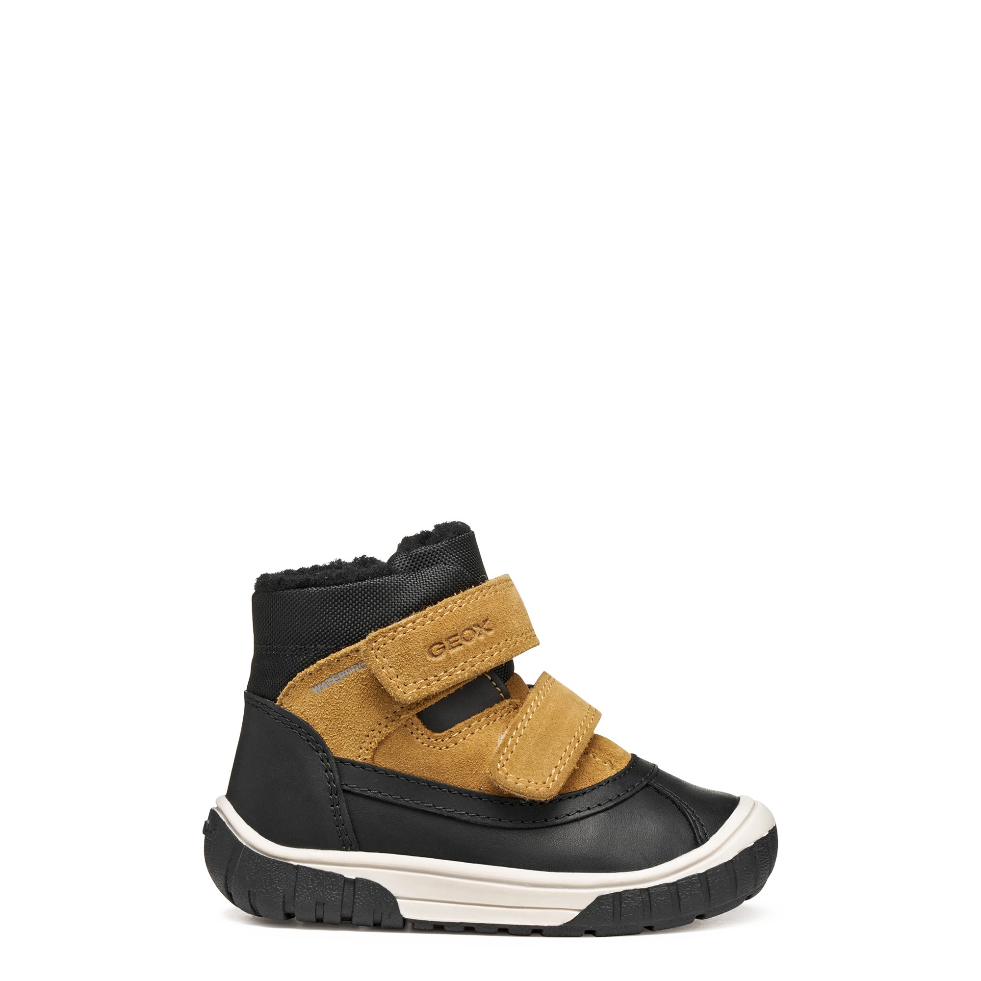 Geox GEOX OMAR, Warmfutter, Schwarz, kombiniert, Kinder Winterstiefel