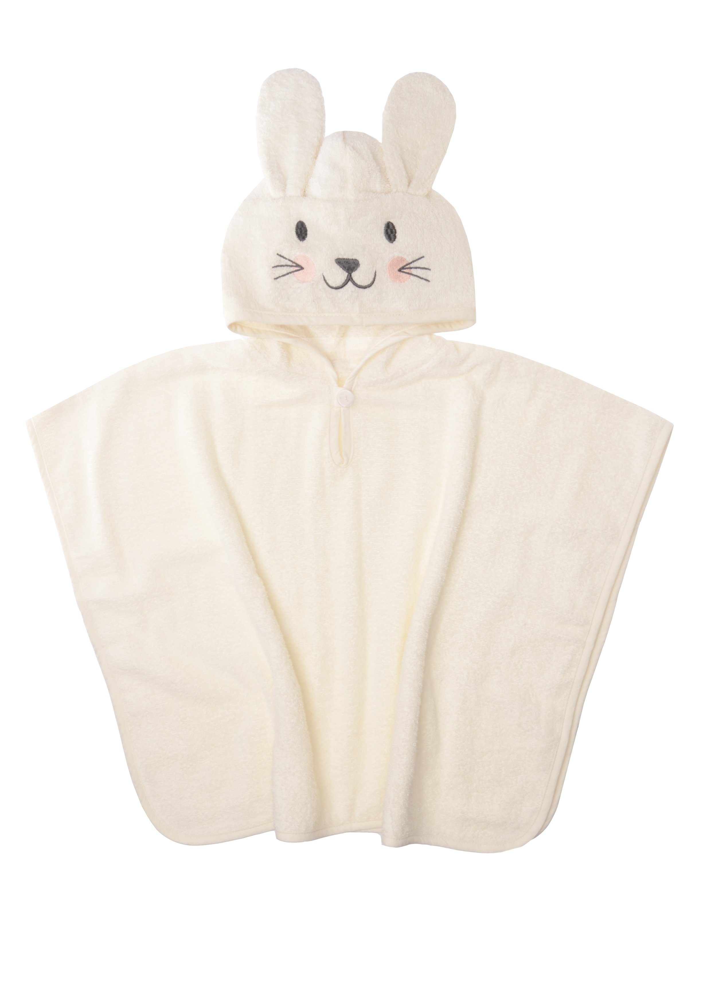 Liliput Poncho Hase mit niedlicher Kapuze