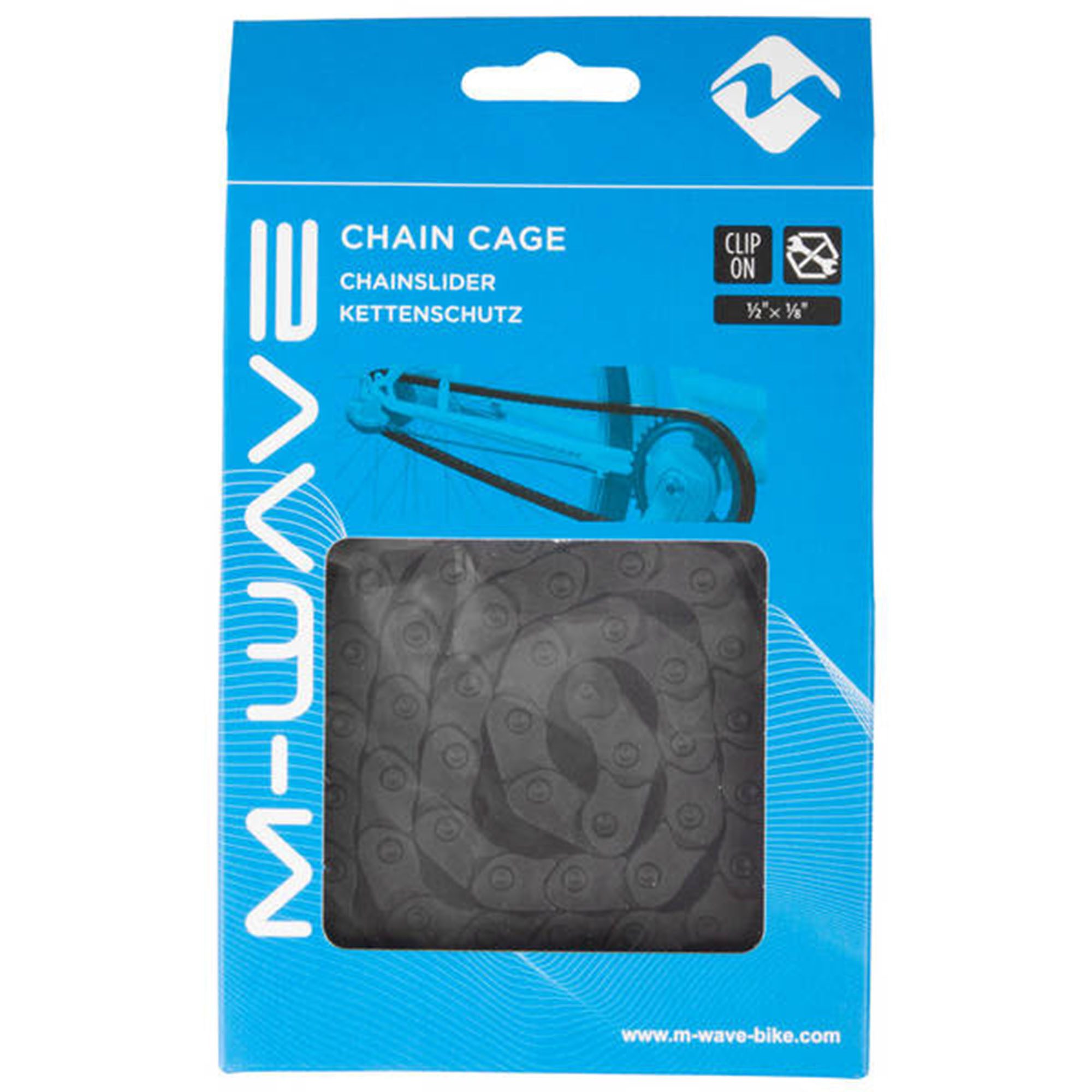 M-Wave Kettenschutz Chain Cage (1 St), Kettenschutz Fahrrad Hosenschutz für Nabenschaltung oder Singlespeed