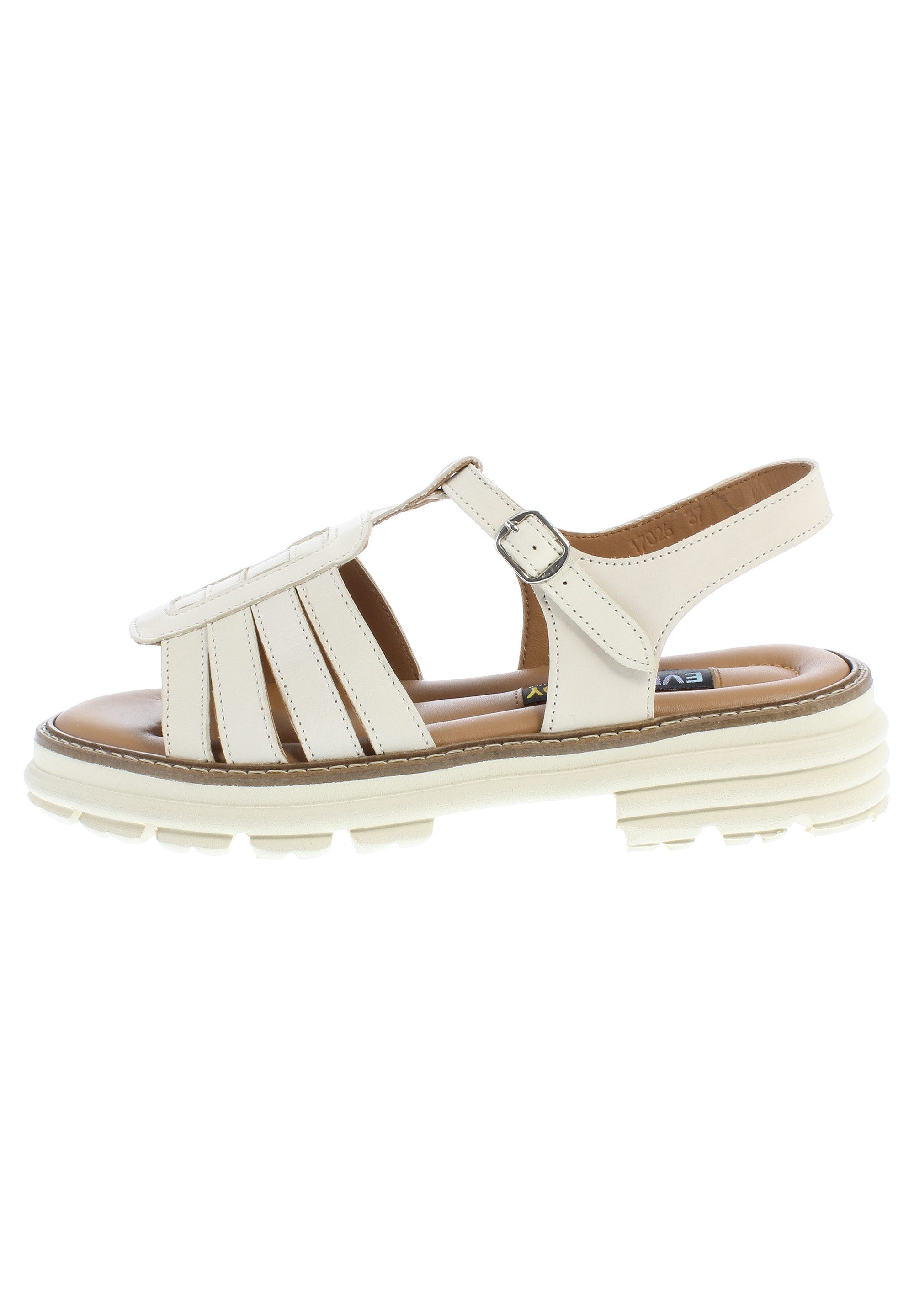 Everybody CARDAMOMO - Ledersandalette mit Plateausohle Pantolette