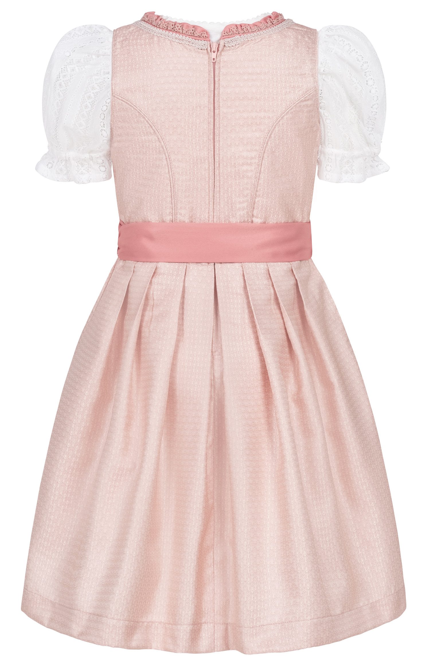 Nübler Dirndl Kinderdirndl Lisa in Peach von Nübler - Rocklänge knielang