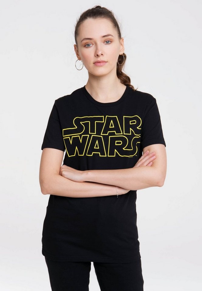 LOGOSHIRT T-Shirt Star Wars - Logo mit lizenziertem Originaldesign