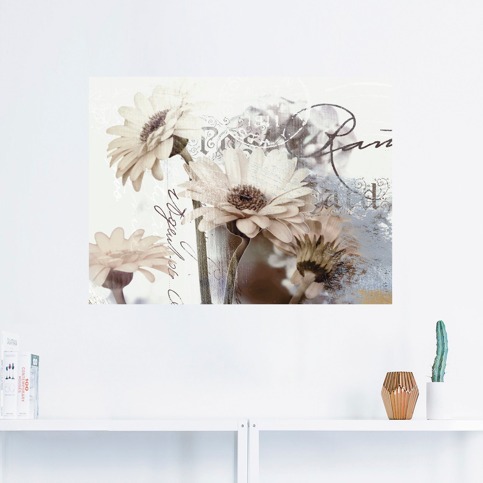 Artland Wandbild Gerberas_Detail, Blumenbilder (1 St), günstig online kaufen