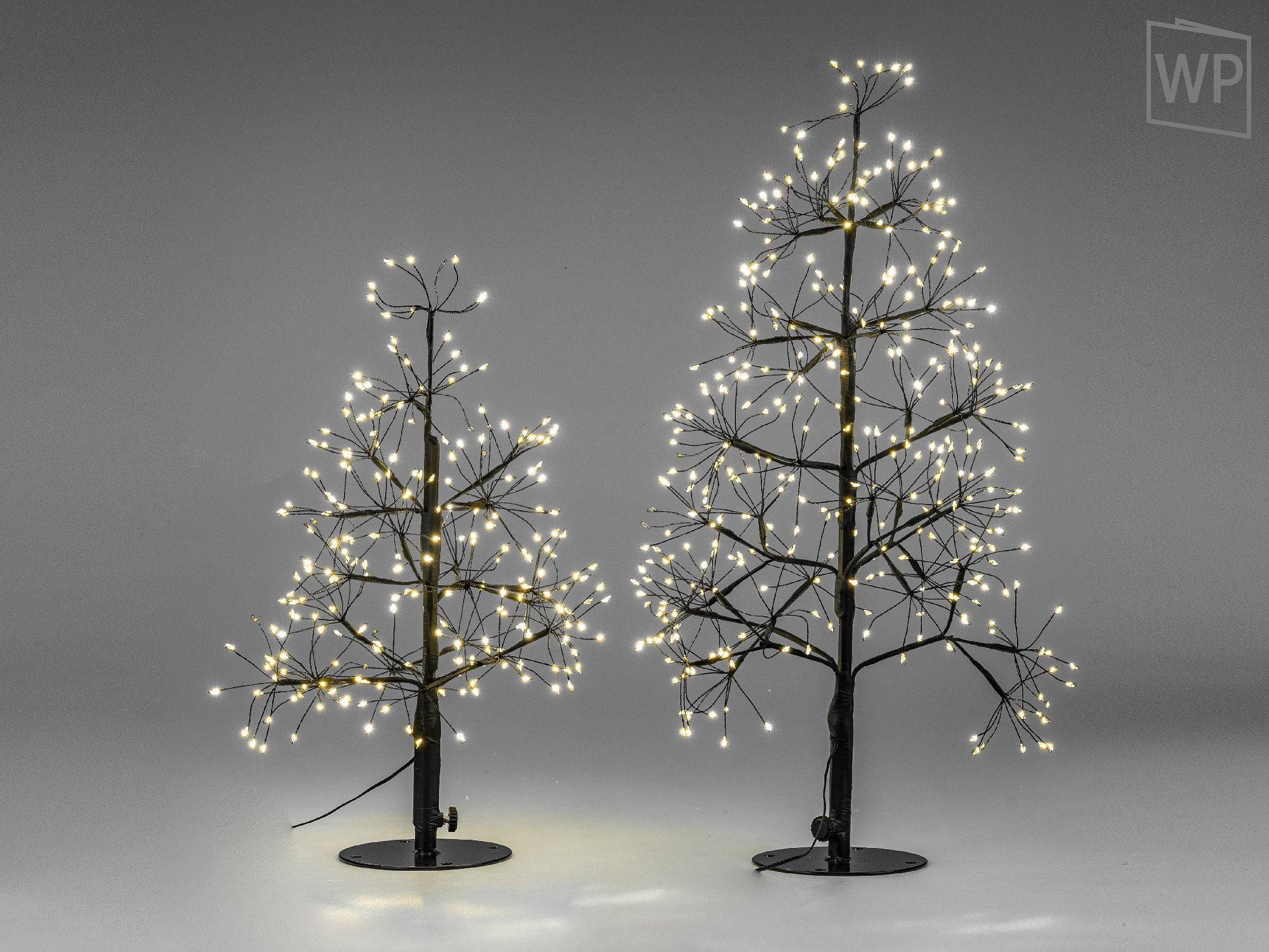 formano LED-Dekofigur Funkeleffekt, Farbe: Schwarz, Motiv: Baum günstig online kaufen