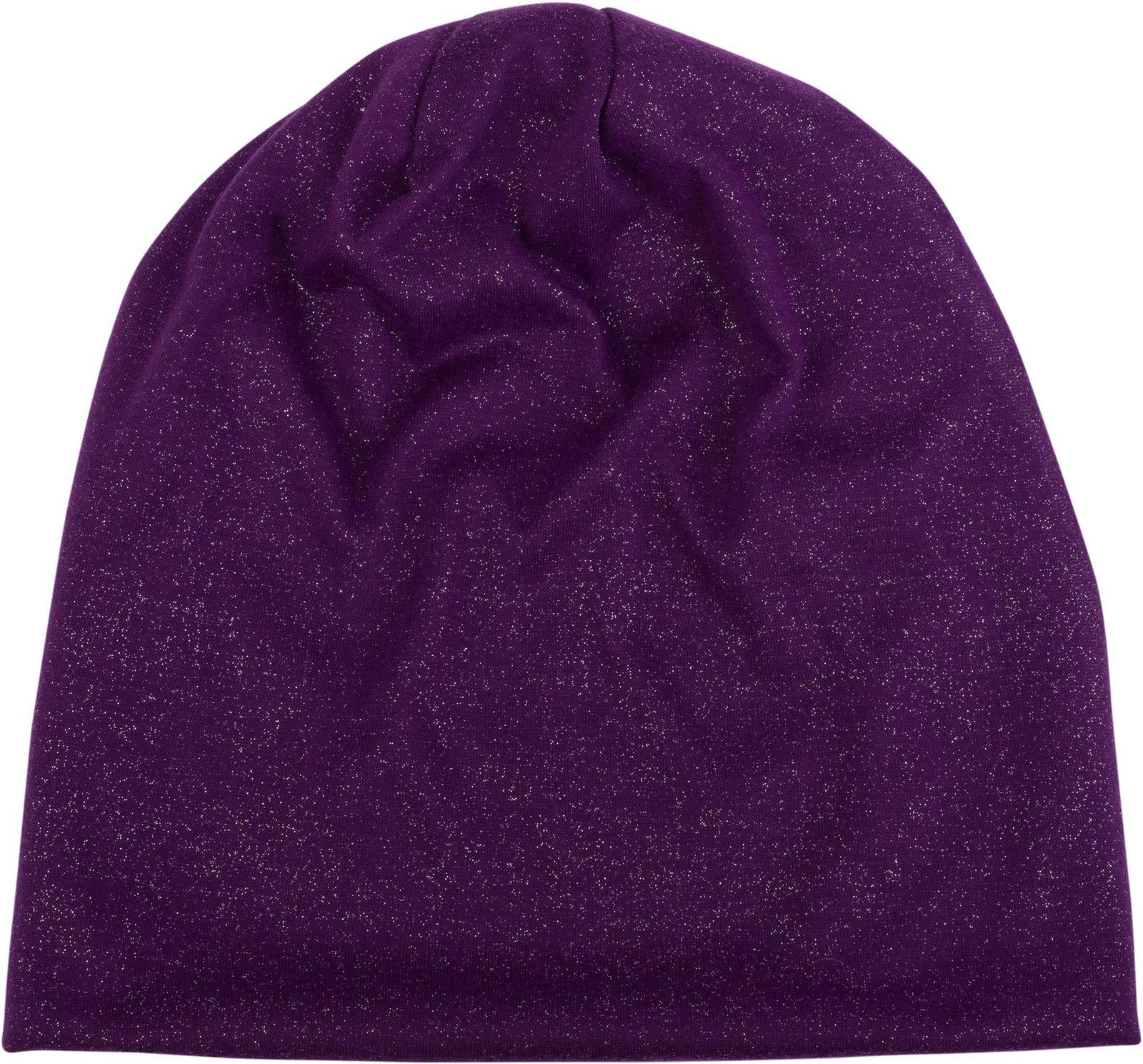 styleBREAKER Beanie Beanie mit All Over Glitzer (1-St) günstig online kaufen