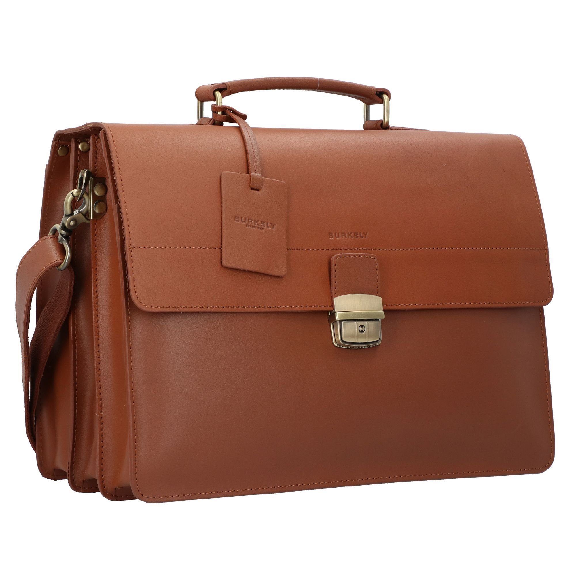 Burkely Aktentasche Vintage, Leder