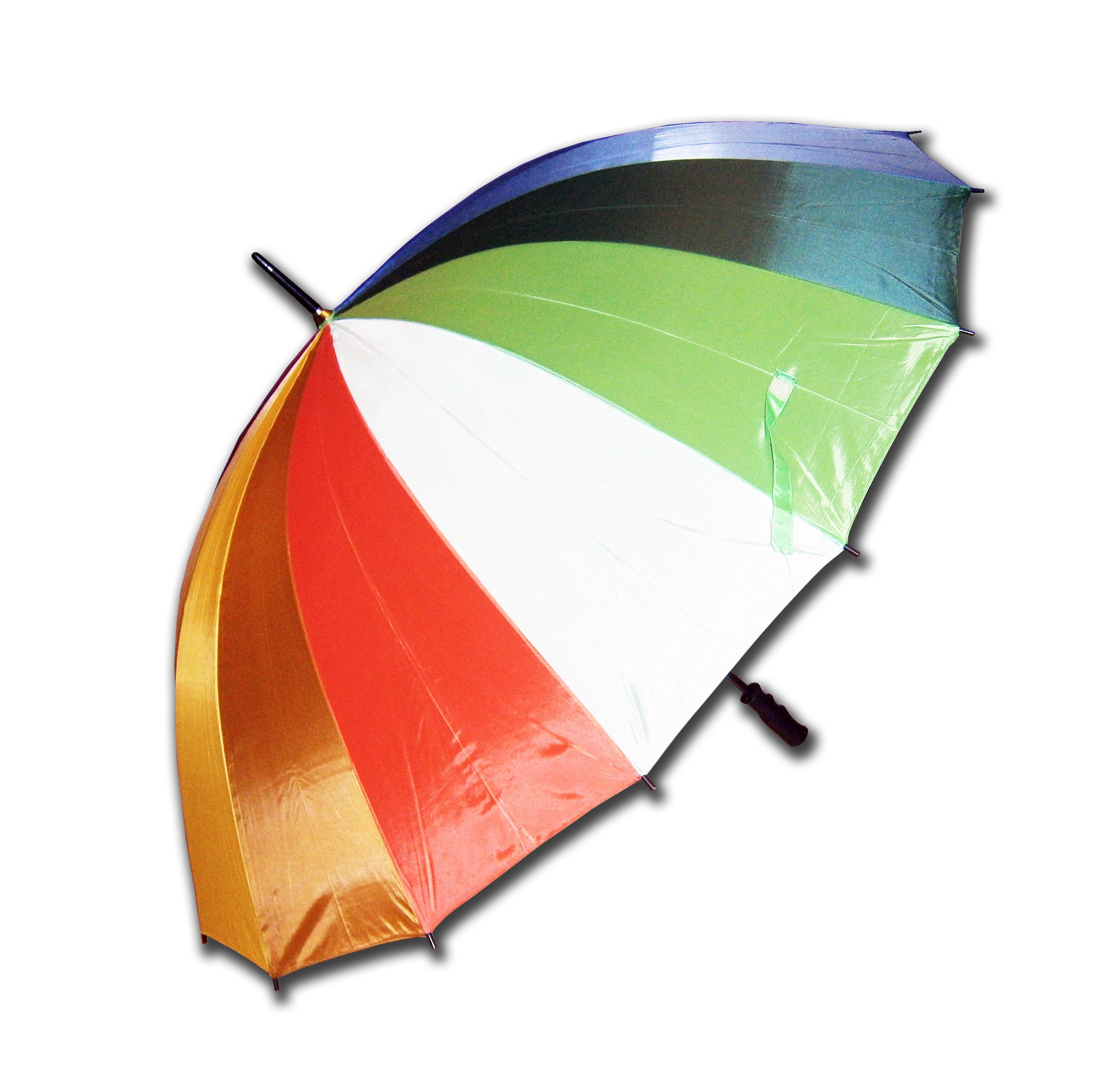 Golfregenschirm GOLFSCHIRM Ø130cm REGENBOGEN 98cm bunt Golfregenschirm 3572, Regenschirm Portierschirm Schirm