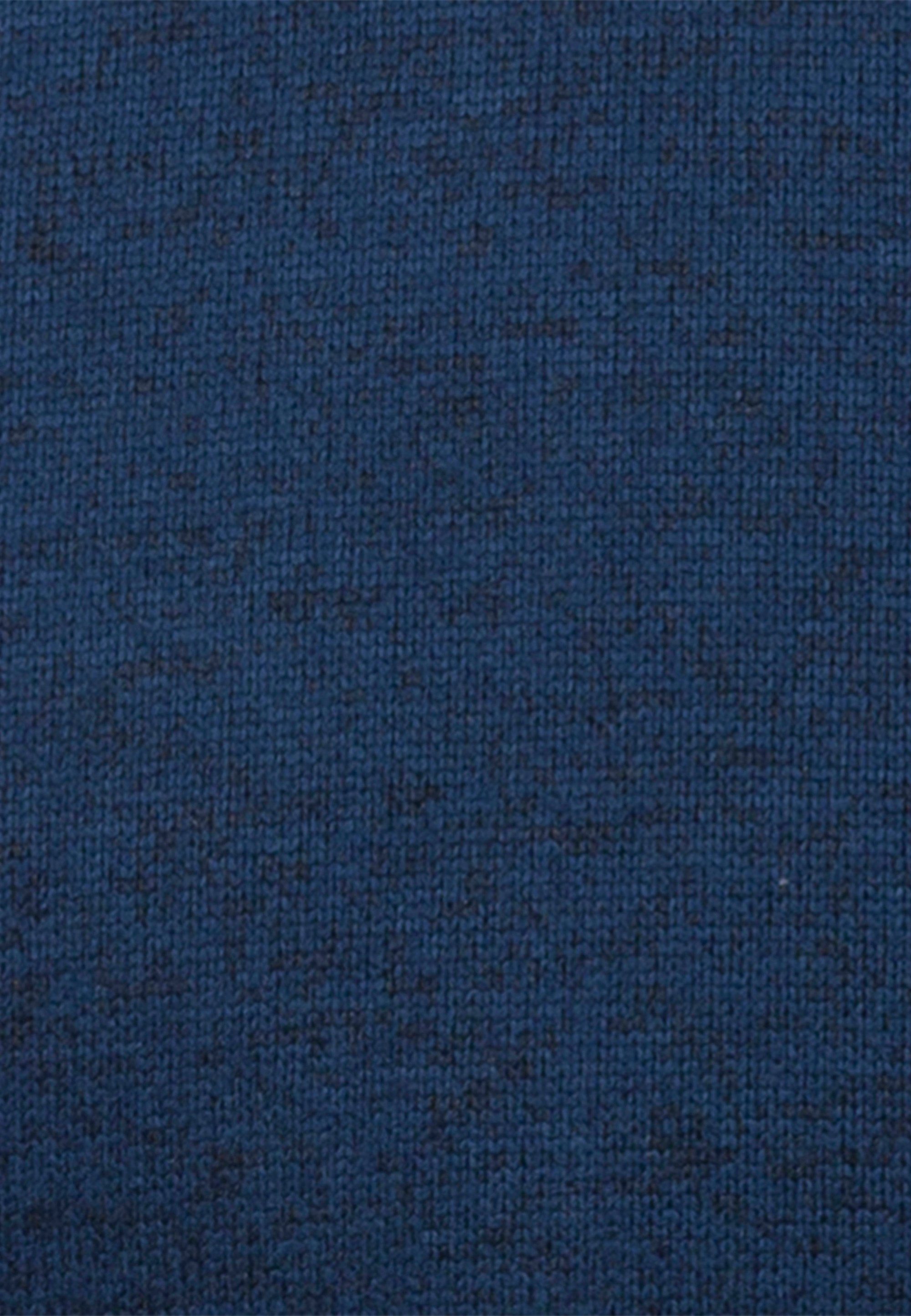 blau-meliert im sportlichen Pareman Fleecejacke M WHISTLER Wollstrick-Look