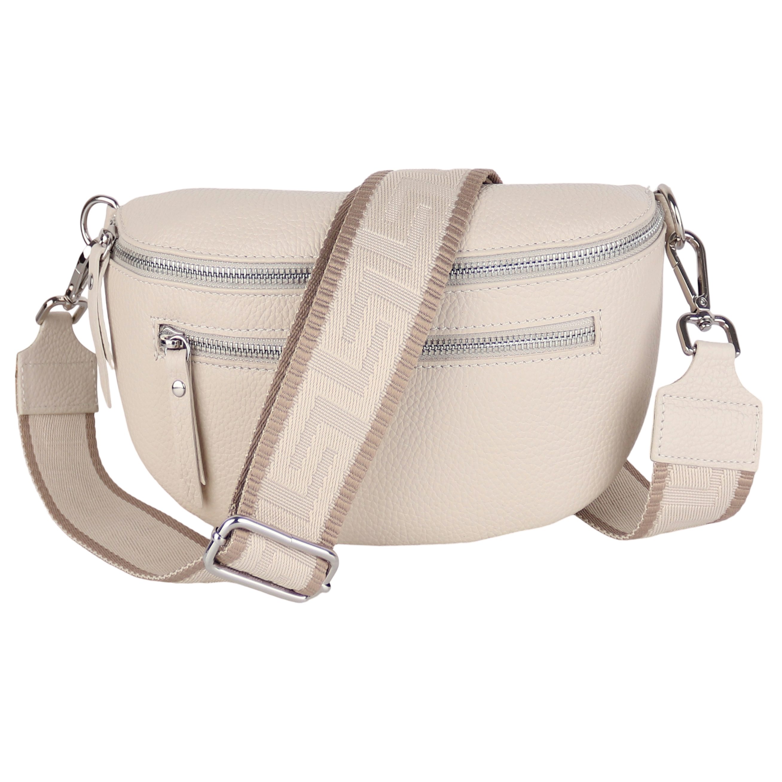 MIRROSI Bauchtasche Damen, Echtleder, Leder, Made günstig online kaufen