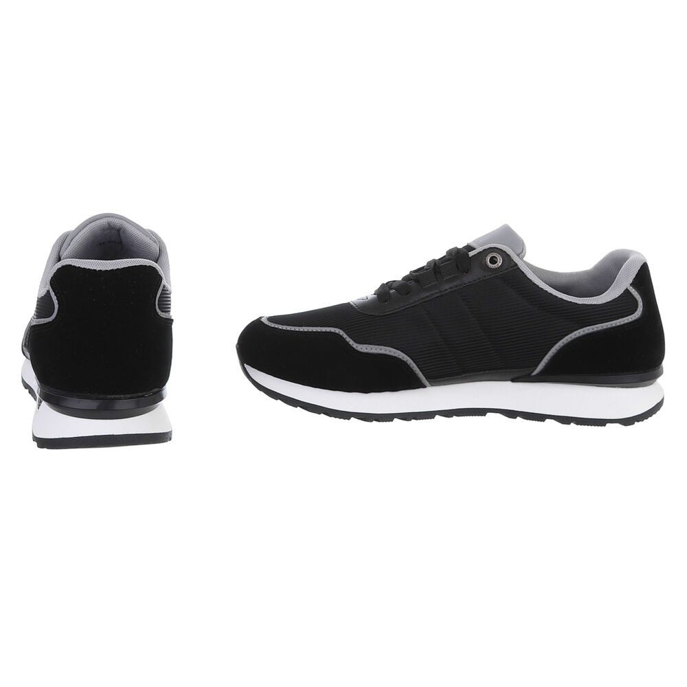 Coolwalk Herren Sneaker Sportlich mit Schnürung und Profilsohle Sneaker (91563875) Flach Sneakers in Schwarz – Bild 5 von 5