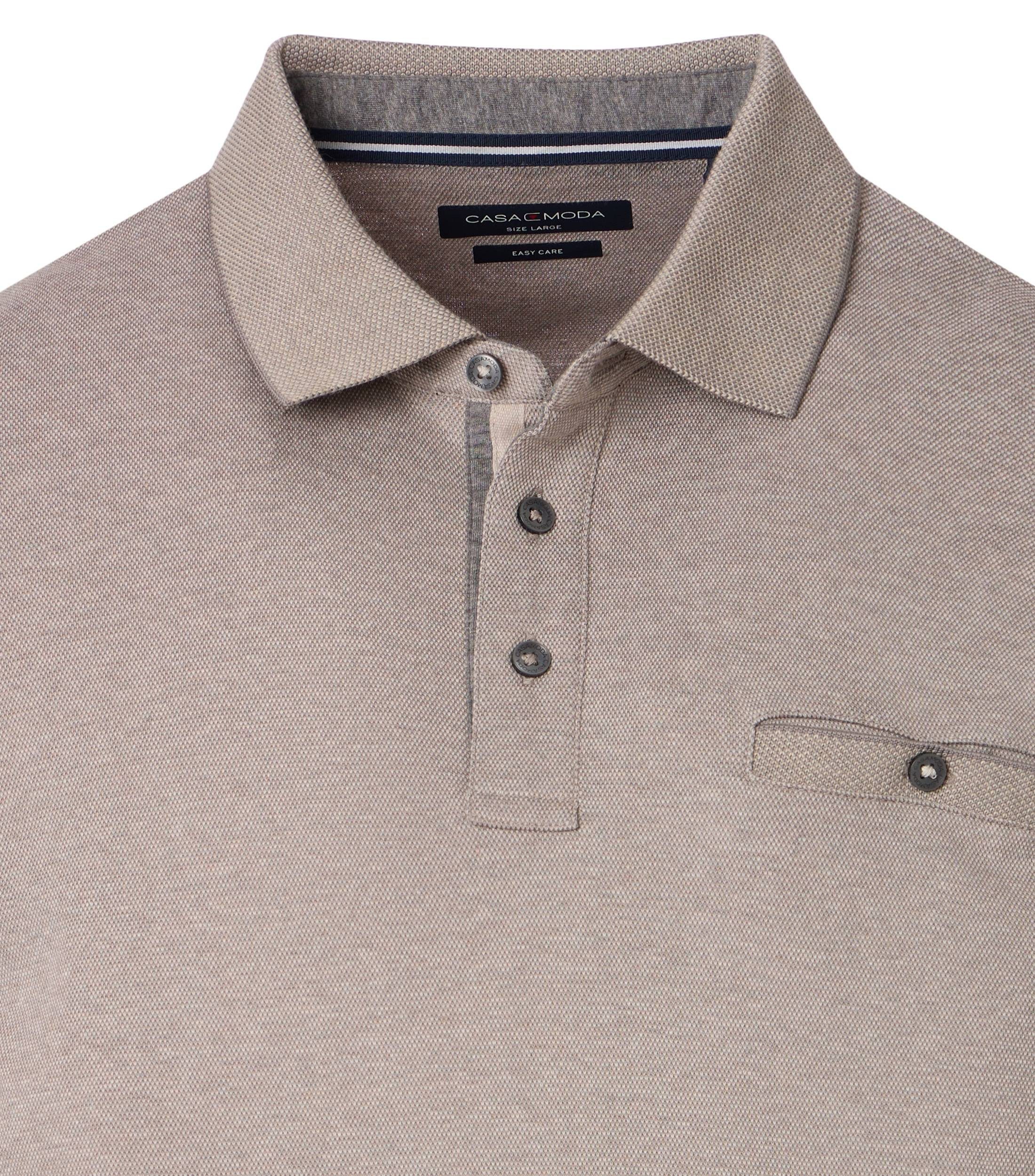 CASAMODA Langarm-Poloshirt CASAMODA Polo-Shirt Langarm uni – Bild 3 von 4