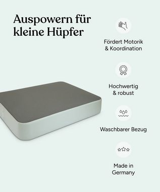 Ehrenkind Weichbodenmatte Hüpfpolster Sprungpolster 97 × 70 × 17 cm (Ab 3 Jahren, Bis 40kg), sicher & robust - Made in Germany