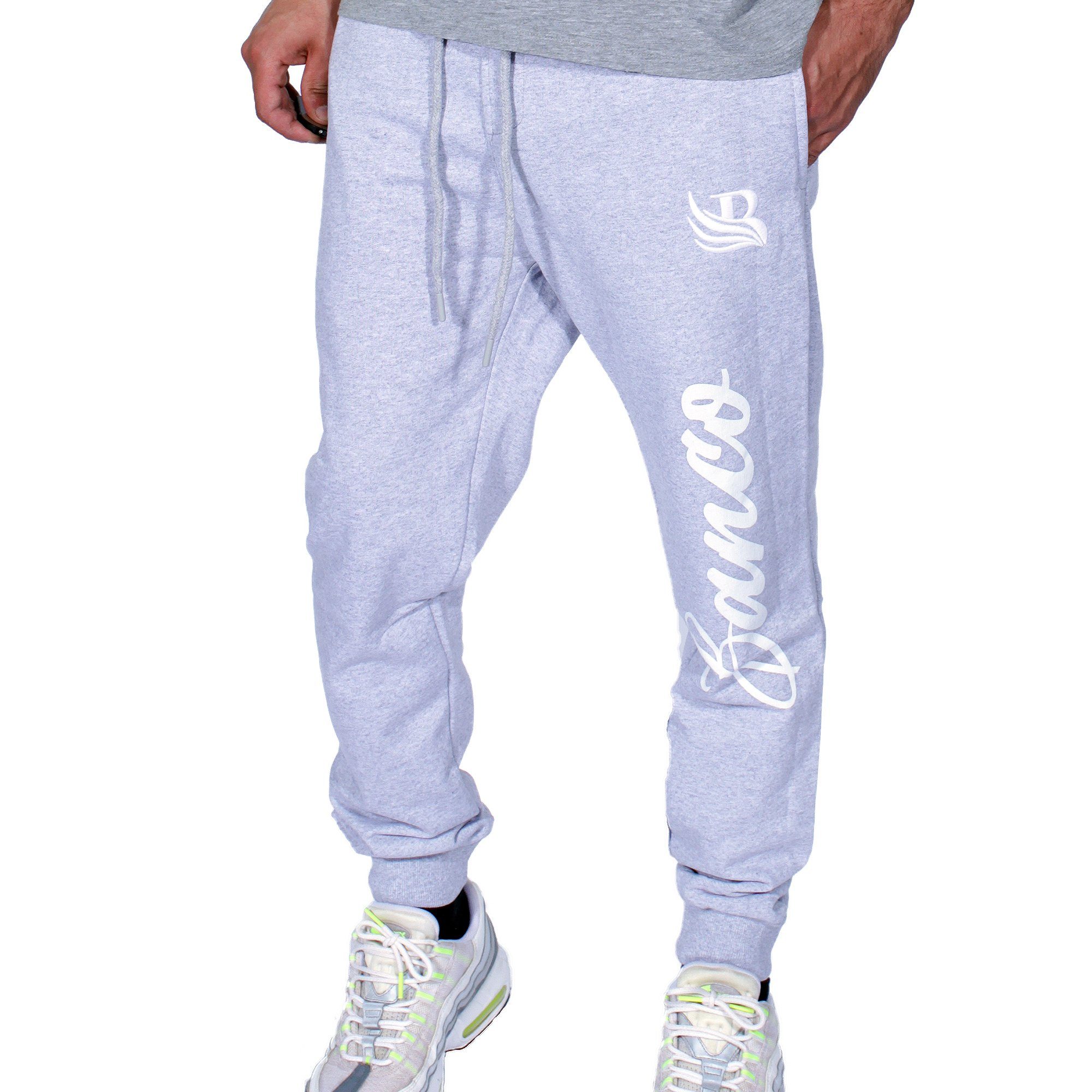 Banco Jogginghose Banco Herren Jogginghose Trainingshose Sporthose Streetwear Sweatpants Grau