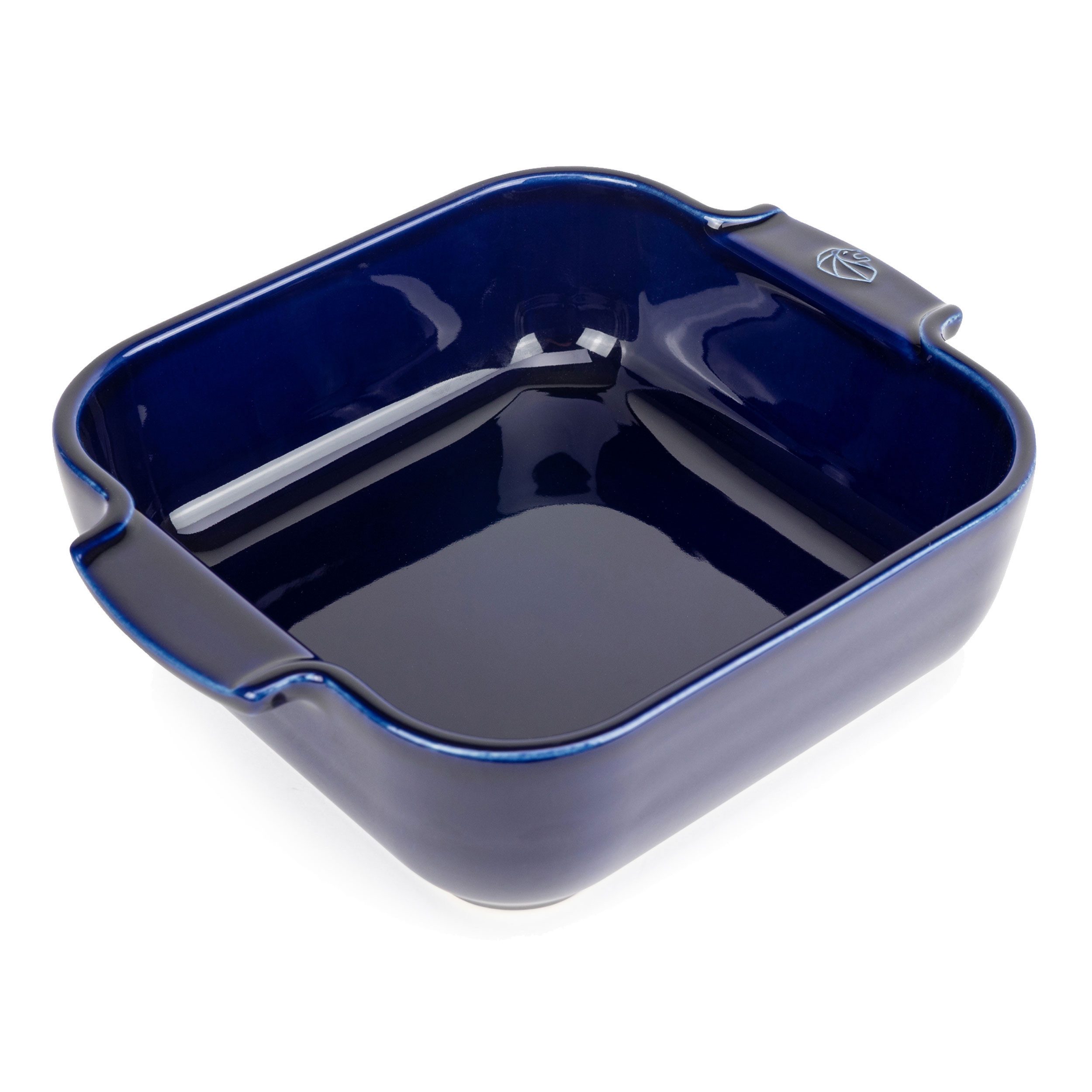 PEUGEOT Auflaufform APPOLIA Keramik 21cm Quadratisch Blau Spülmaschine, Keramik, Keramik