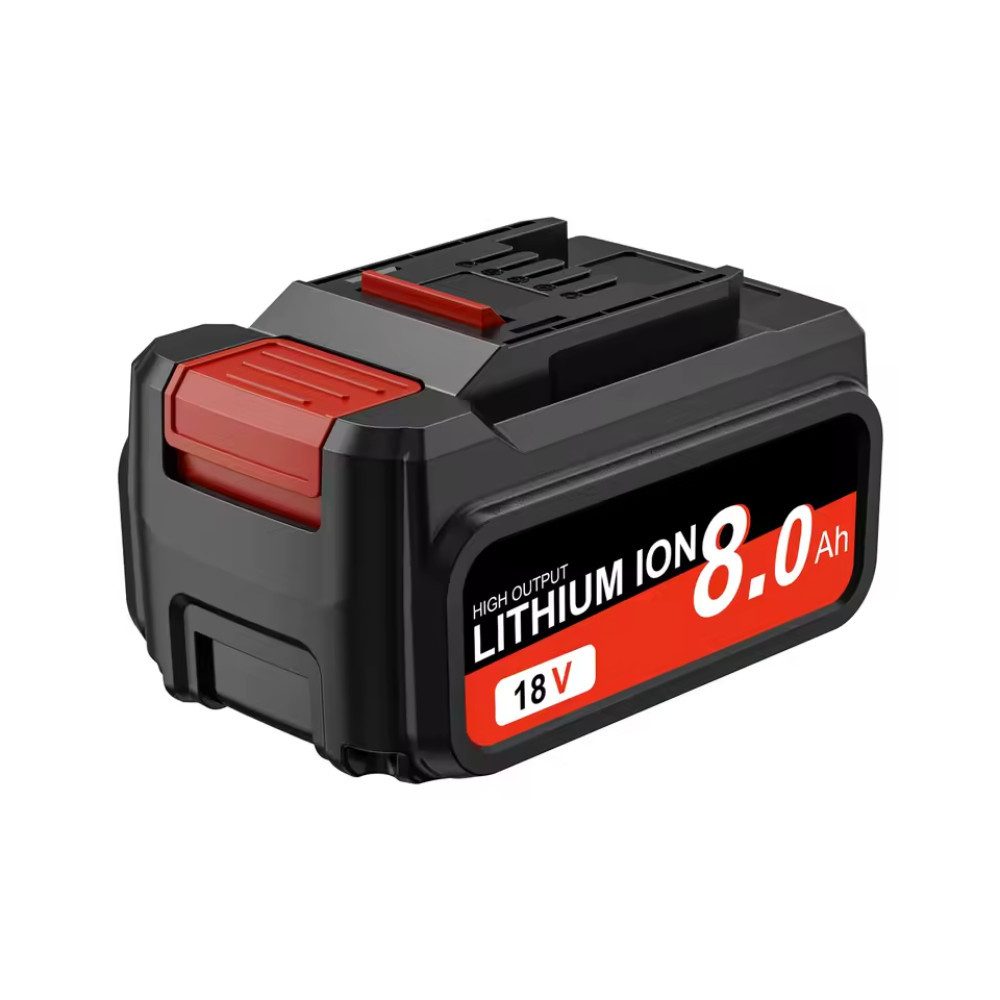 Athlix Ersatzakku 8000 mAh für EINHELL Lithium-Ionen-Batterie Werkzeuge Akkupacks 8000 mAh (18 V, 1 St), Schutz vor Tiefentladung, Hohe Energiedichte