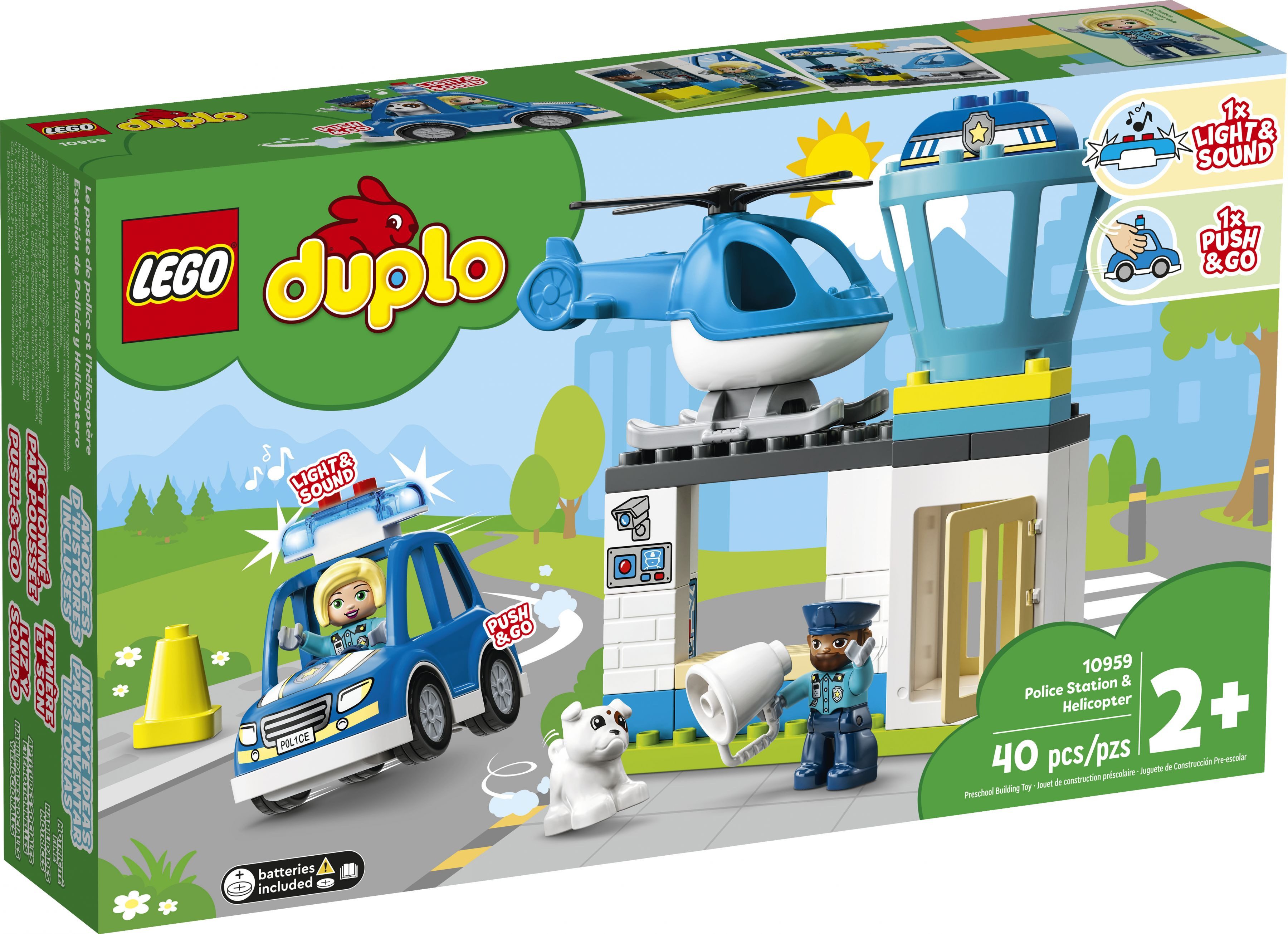 LEGO® LEGO® Duplo 10959 Polizeistation mit Hubschrauber Konstruktionsspiels günstig online kaufen