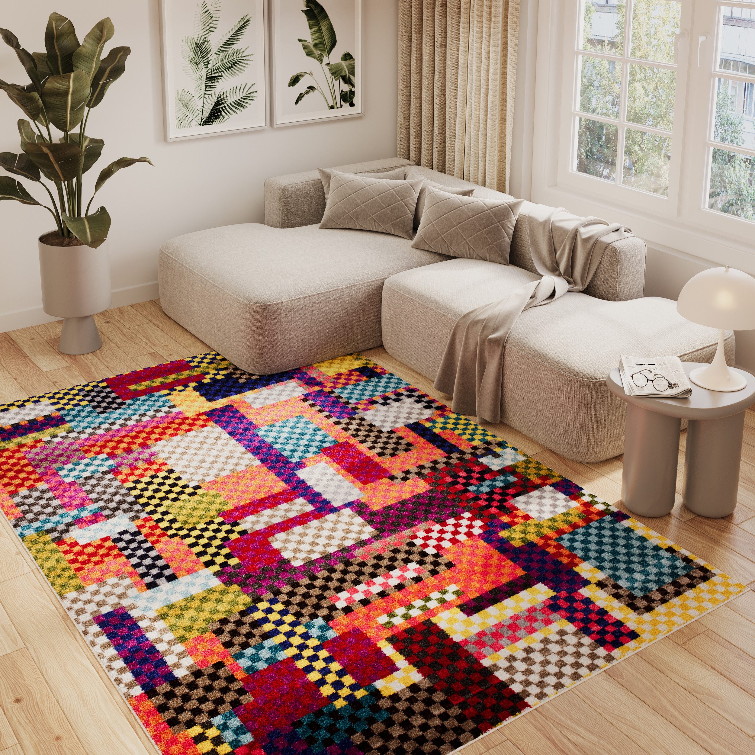 Tapiso Designteppich SALSA, rechteckig, Höhe: 9 günstig online kaufen