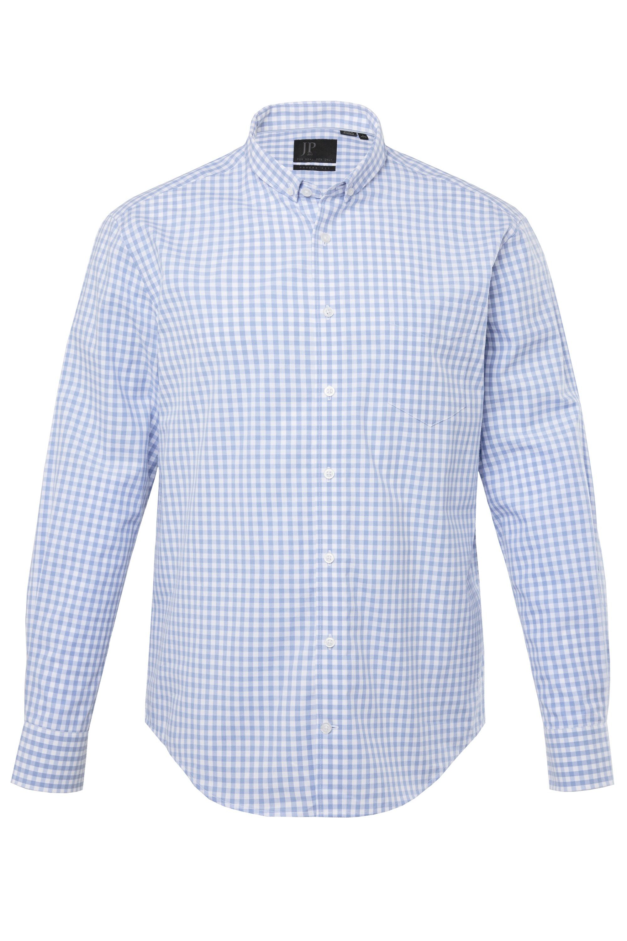 JP1880 Businesshemd Karohemd Tracht Langarm Mini-Buttondown-Kragen günstig online kaufen