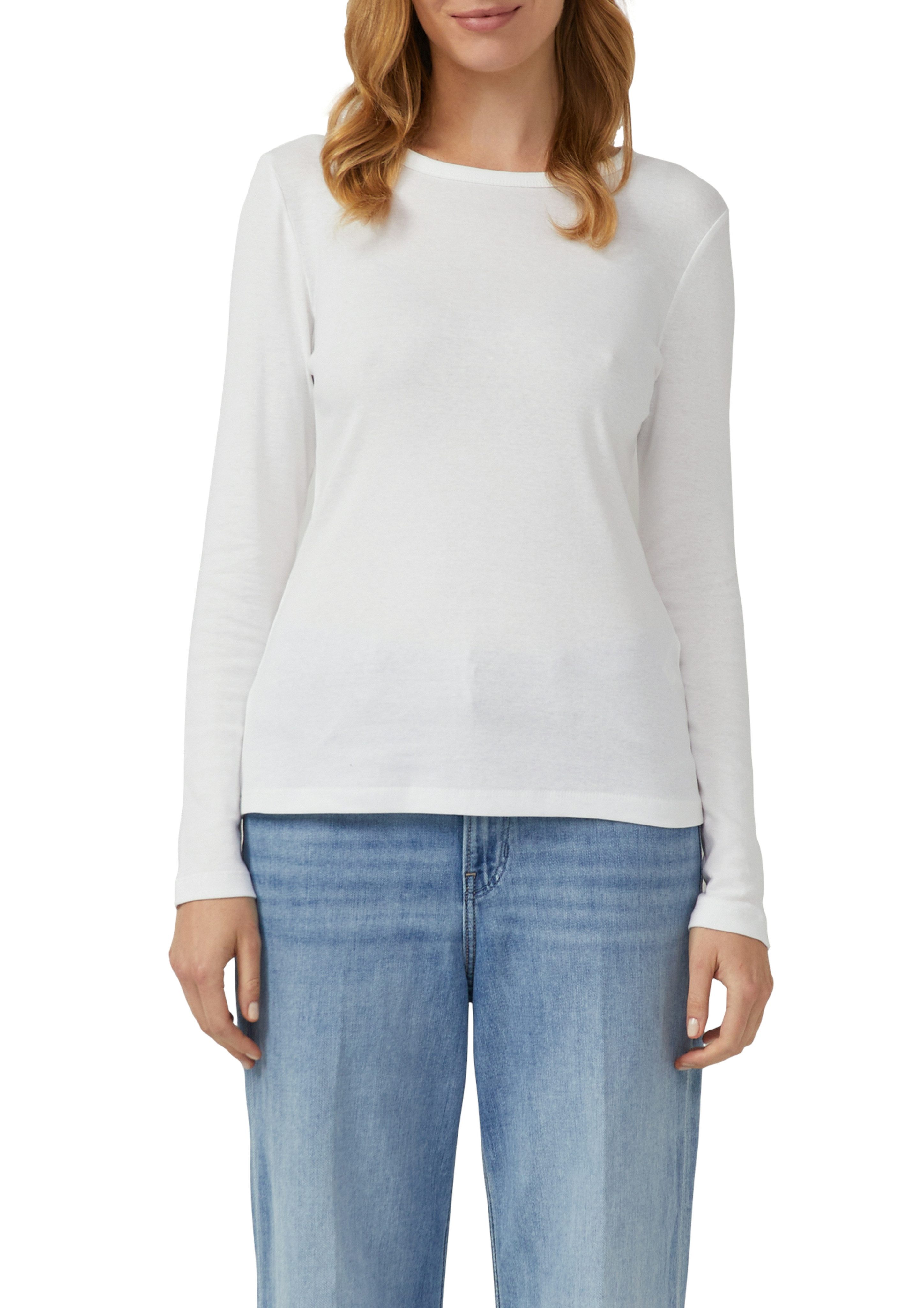 s.Oliver Langarmshirt (2-tlg) mit Rundhalsausschnitt, 2er günstig online kaufen