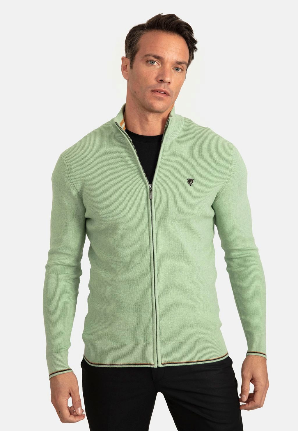 Jacey Quinn Cardigan Textured Zip Cardigan günstig online kaufen
