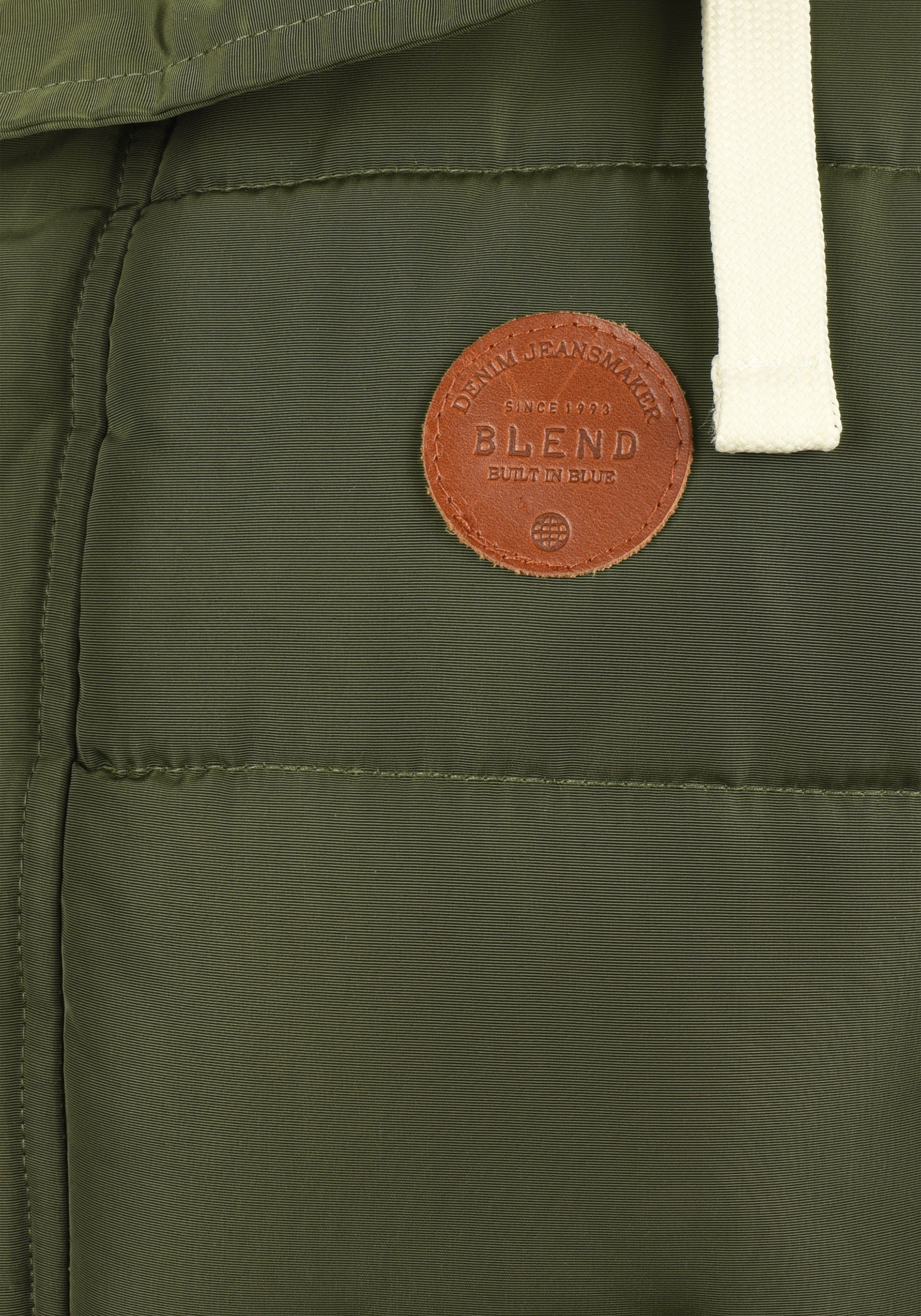 Blend Winterjacke BHFrederic (1-St) Warme Jacke mit abnehmbarer Kapuze