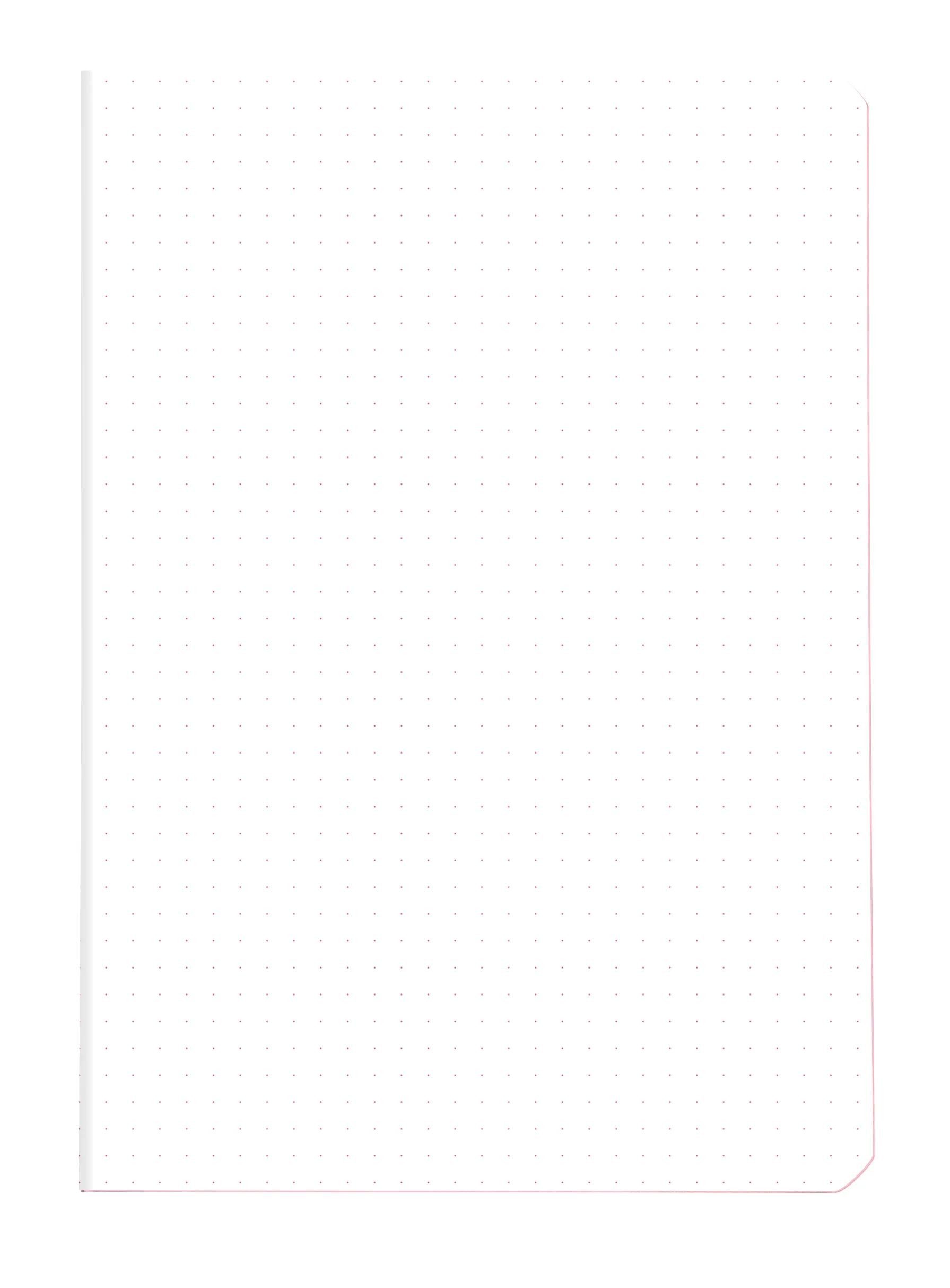 Rhodia Einsteck-Fotoalbum 10x Rhodia A5 Rosa Dot 80 Bl 119100C, Heft (geheftet)