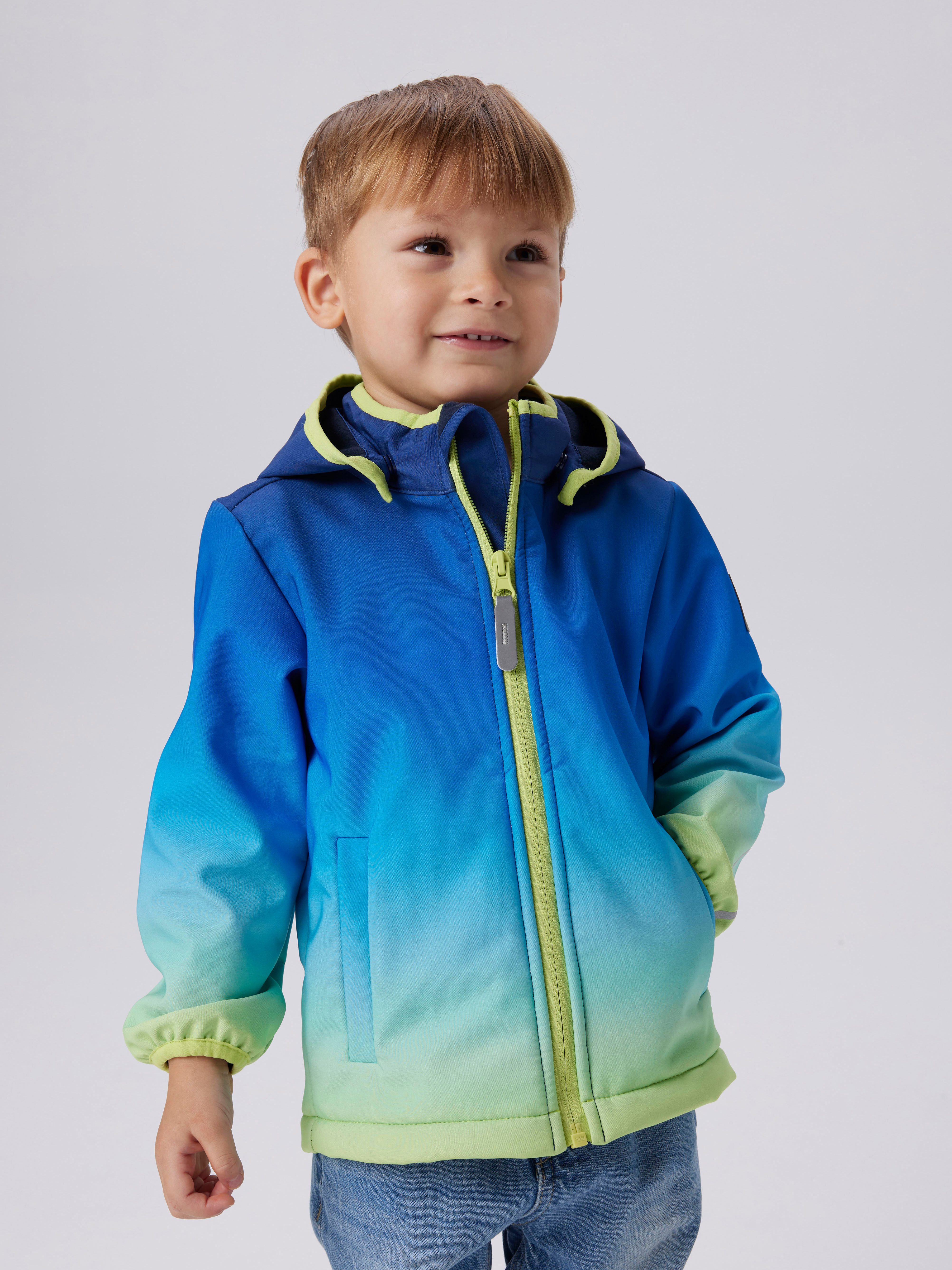 Outdoorjacke NMMMALTA05 SOFTSHELL JACKET DIPDYE FO