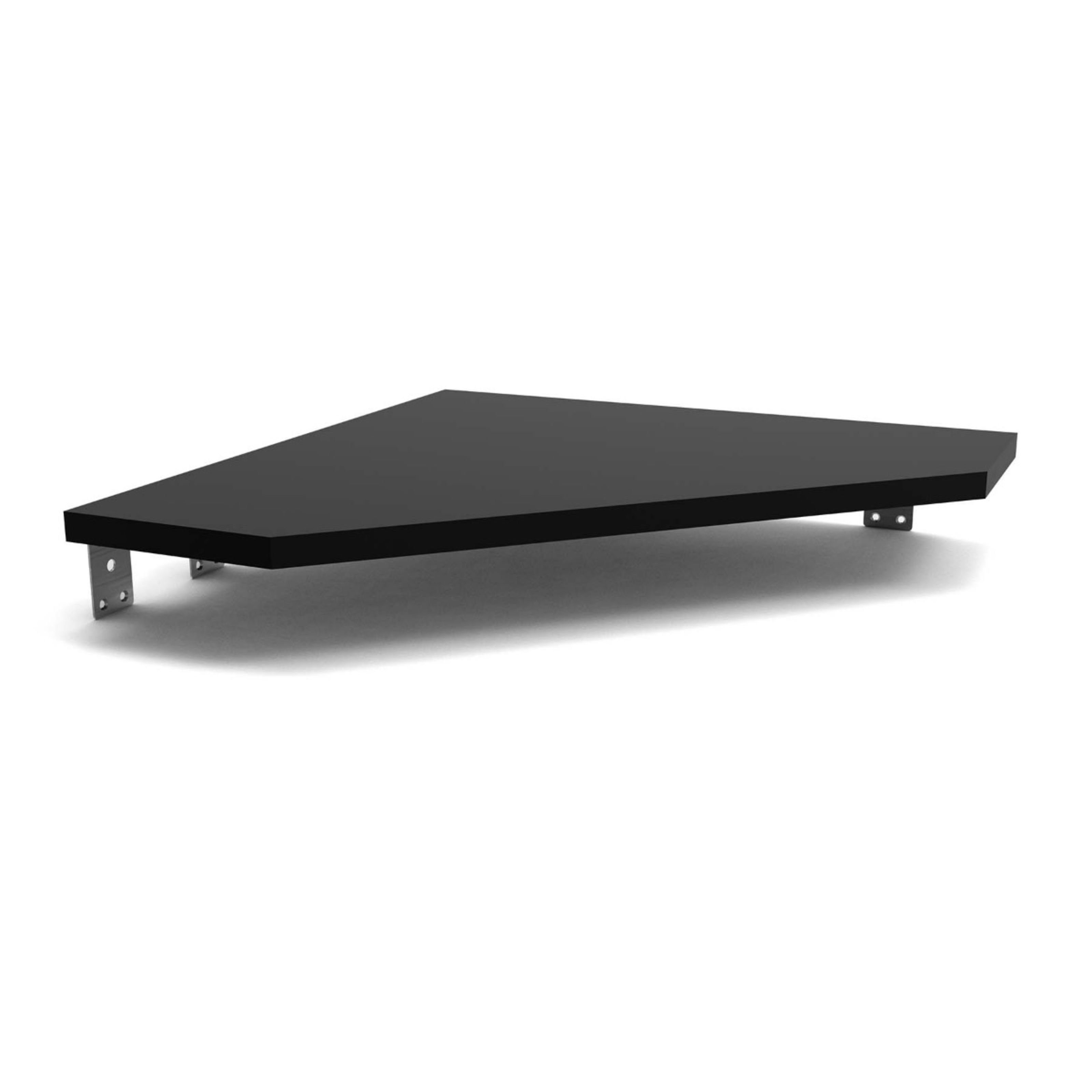 GLORIOUS Musikinstrumentenständer, (Studiomöbel, Zubehör für Studiotische), Modular Side Rack Adapter Schwarz - Zubehör für Studiotische