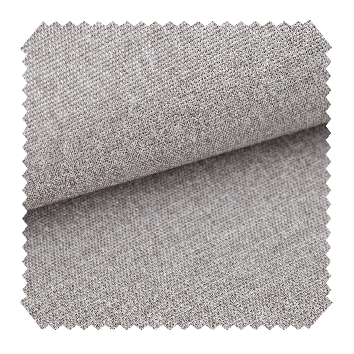 novely® Stoff JUKENAU Abverkauf Melange Möbelstoff Mediterraner Polsterstoff, Robust, Kuschelweich, Pflegeleicht, Meterware, 1lfm