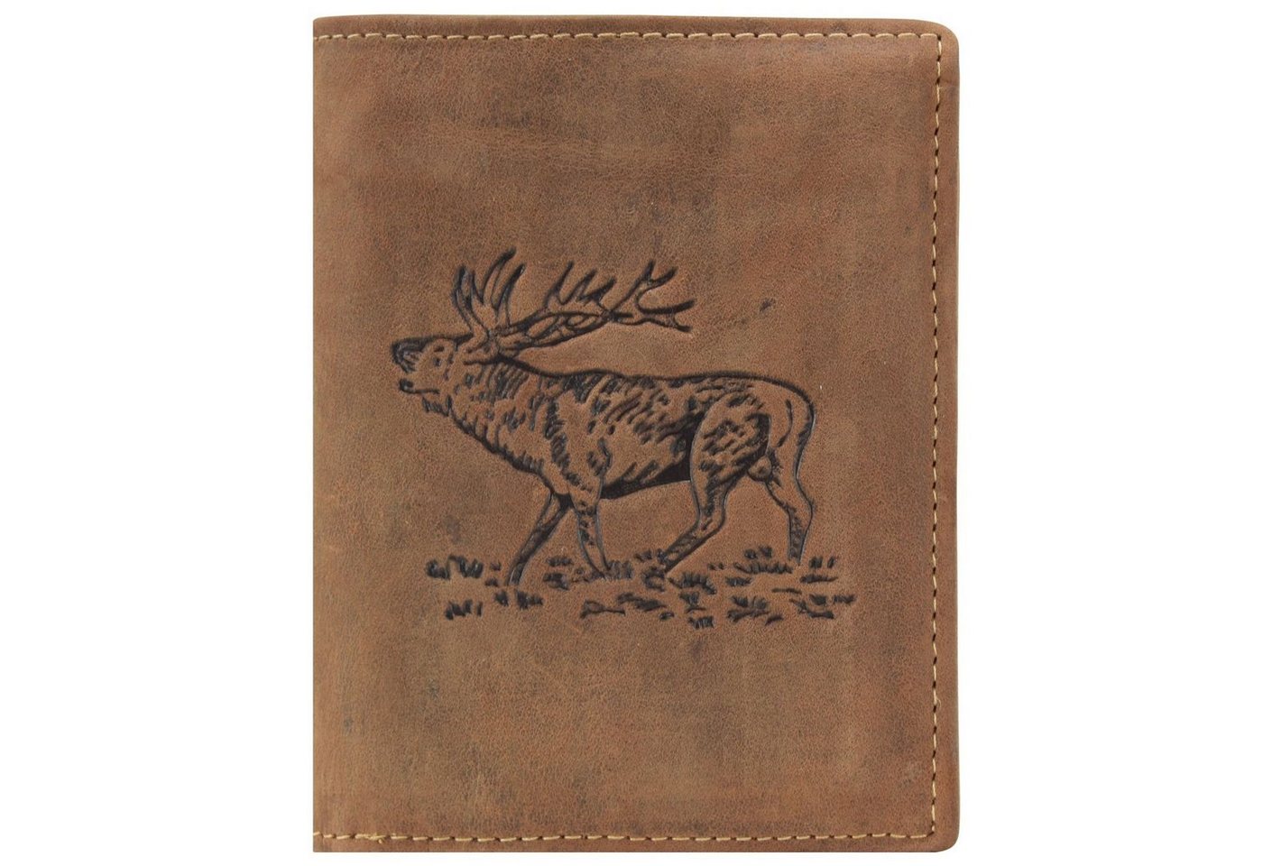 Greenburry Geldbörse Vintage, Leder
