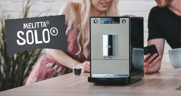 Melitta Kaffeevollautomat Caffeo Solo Kaffeevollautomat mit Vorbrühfunktion, 15 Bar LED-Display, Kaffeeautomat Cafemaschine Kaffeemaschine mi Mahlwerk Vollautomat Cafe