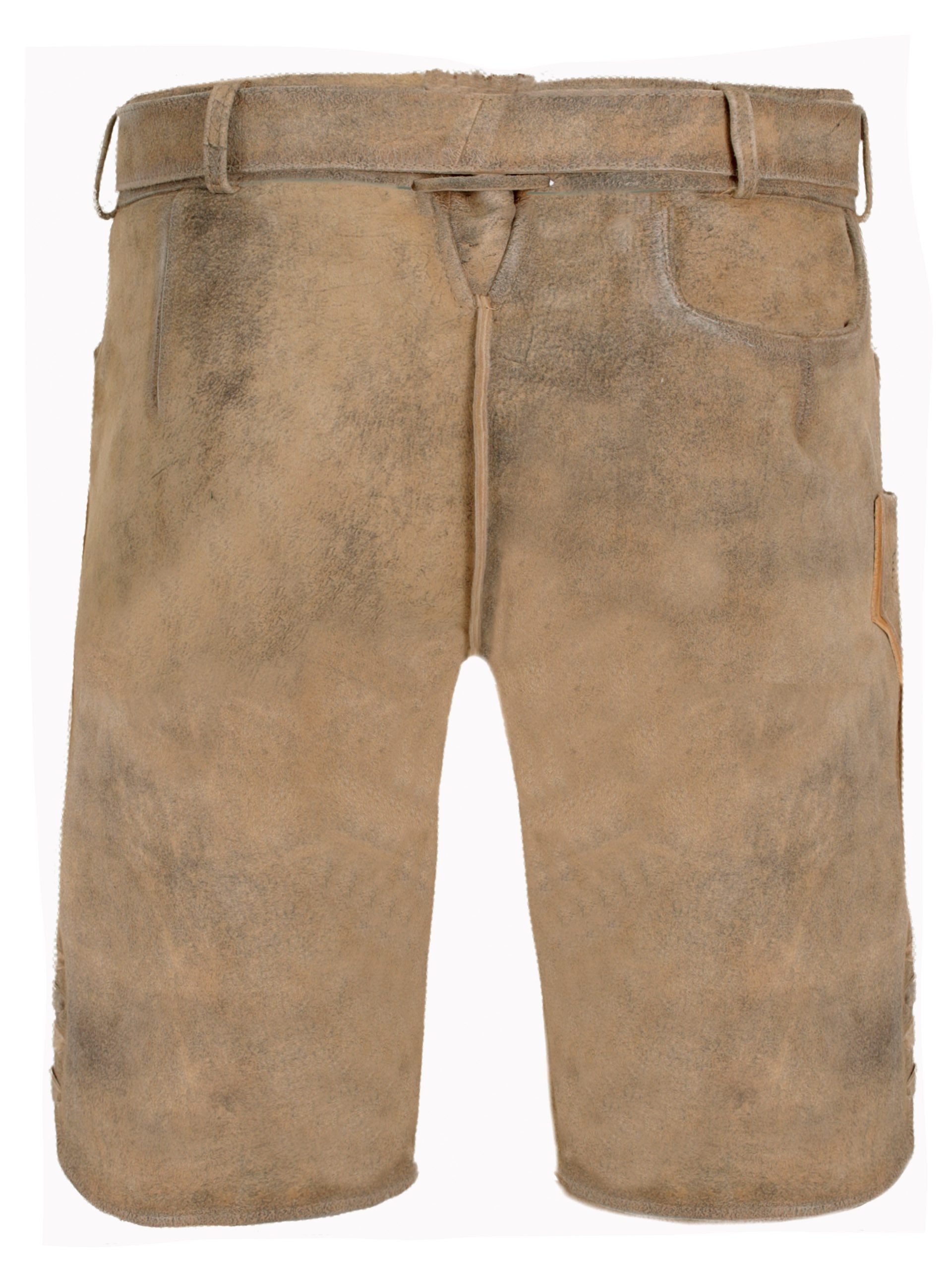 FUCHS Trachtenlederhose Trachtenlederhose kurz Eberhard sand günstig online kaufen