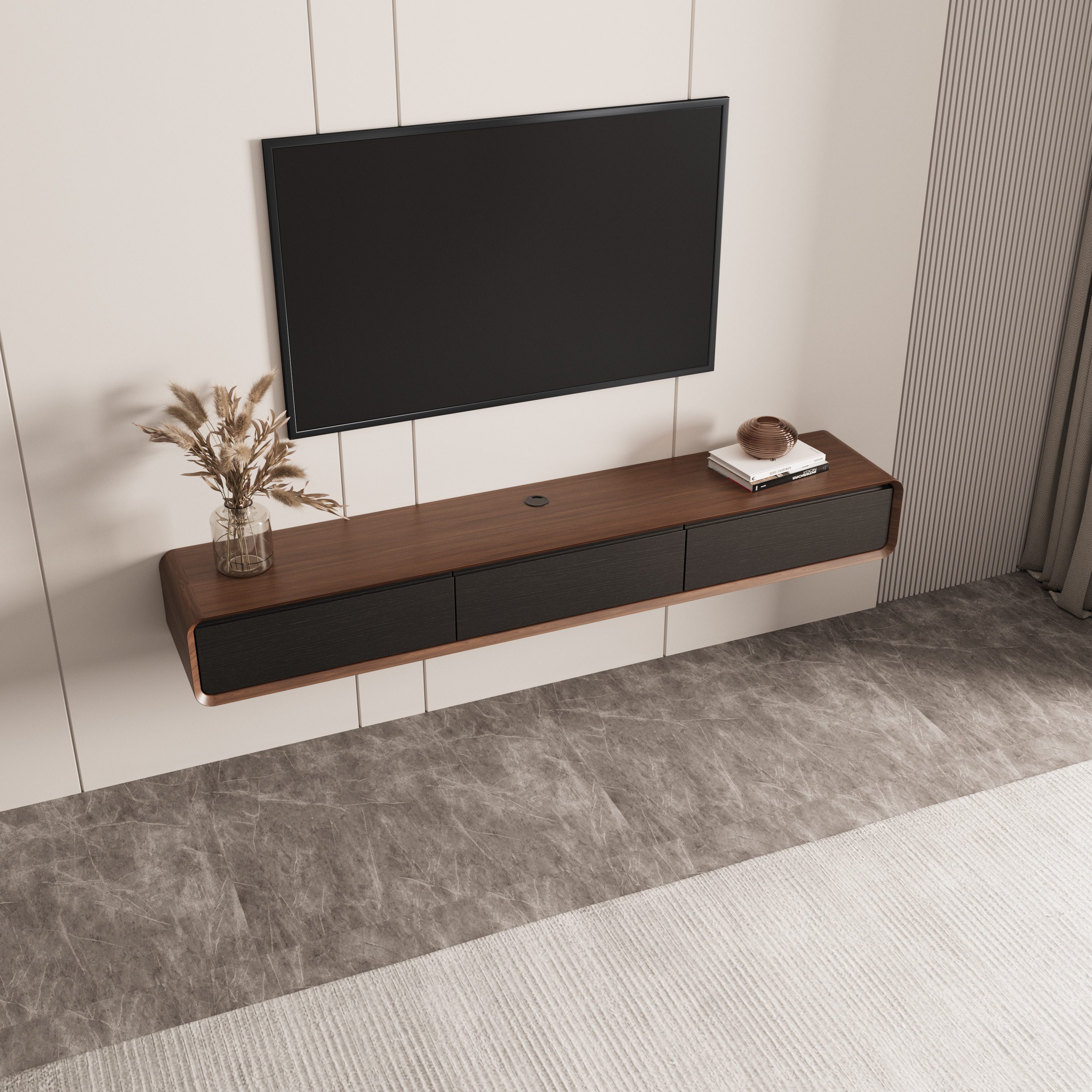 POVISON TV-Schrank Minimalistischer schwebender TV-Schrank 200 günstig online kaufen