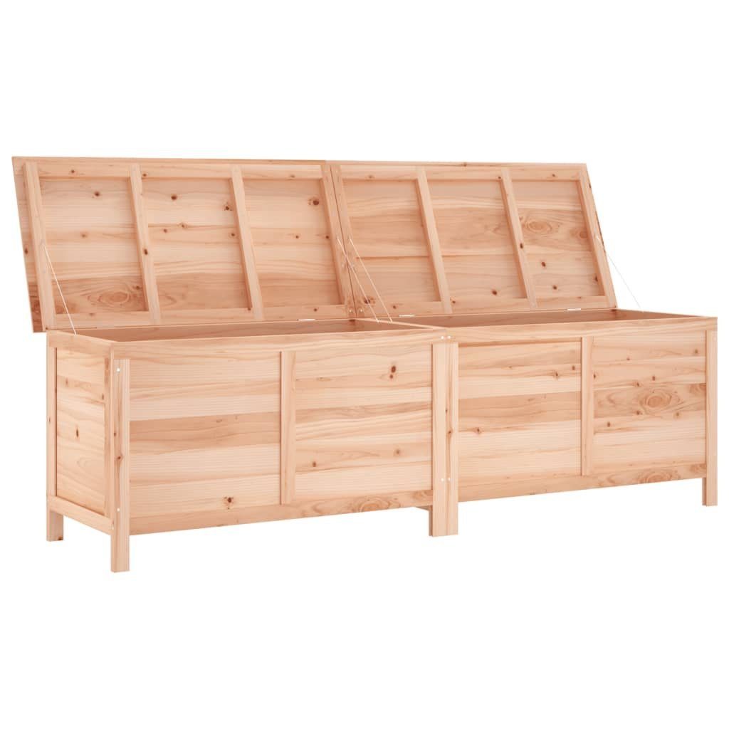 vidaXL Auflagenbox 1985 x 50 x 565 cm Gartentruhe 198,5x50x56,5 cm Massivholz Tanne Aufla