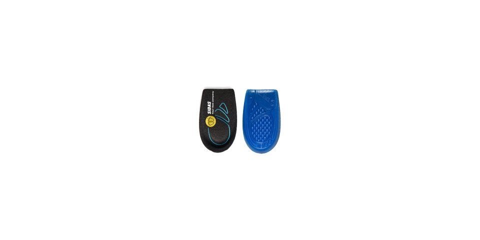 Sidas Luftkissen-Schuheinlage Cushioning Gel Pad Gel-Fersenpads (BOX OF 20) Schwarz