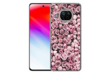 MuchoWow Handyhülle Blumen - Rosen - Natur - Rosa - Botanisch, Phone Case, Handyhülle Xiaomi Mi 10T Lite, Silikon, Schutzhülle