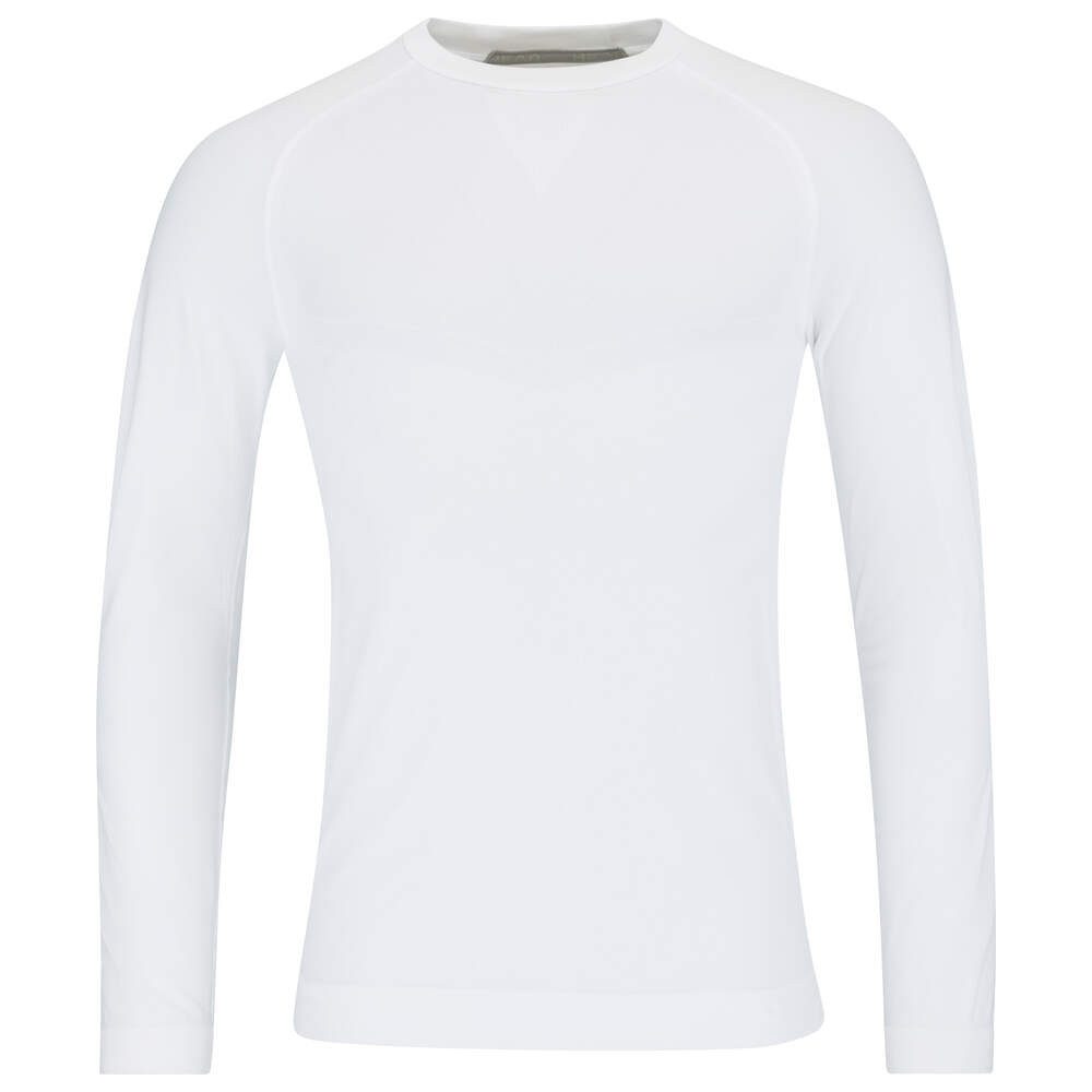 Langarmshirt Funktionsunterwäsche Flex Seamless (nahtlos) weiss Herren