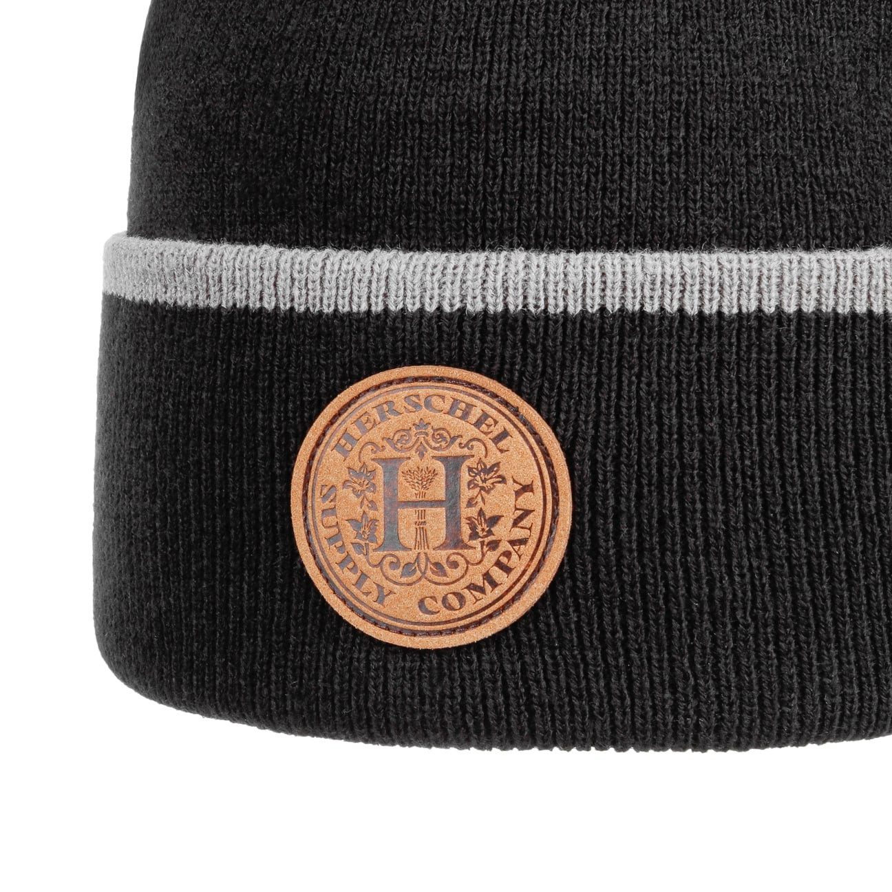 Herschel Beanie (1-St) Strickmütze mit Umschlag