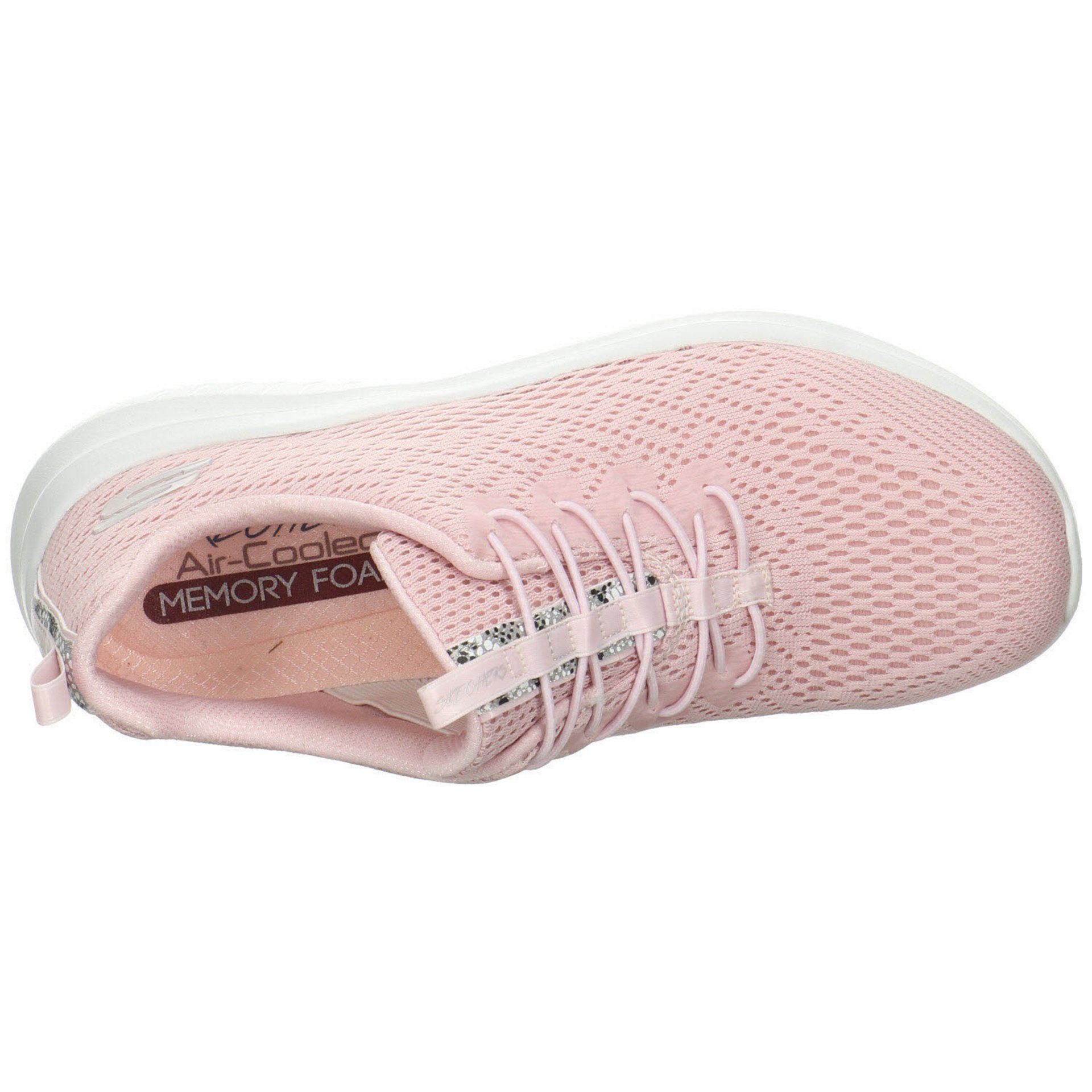 Schuhe Skechers Damen Sneaker Ultra lt.pink/white Sneaker Sneaker Flex Textil 2.0