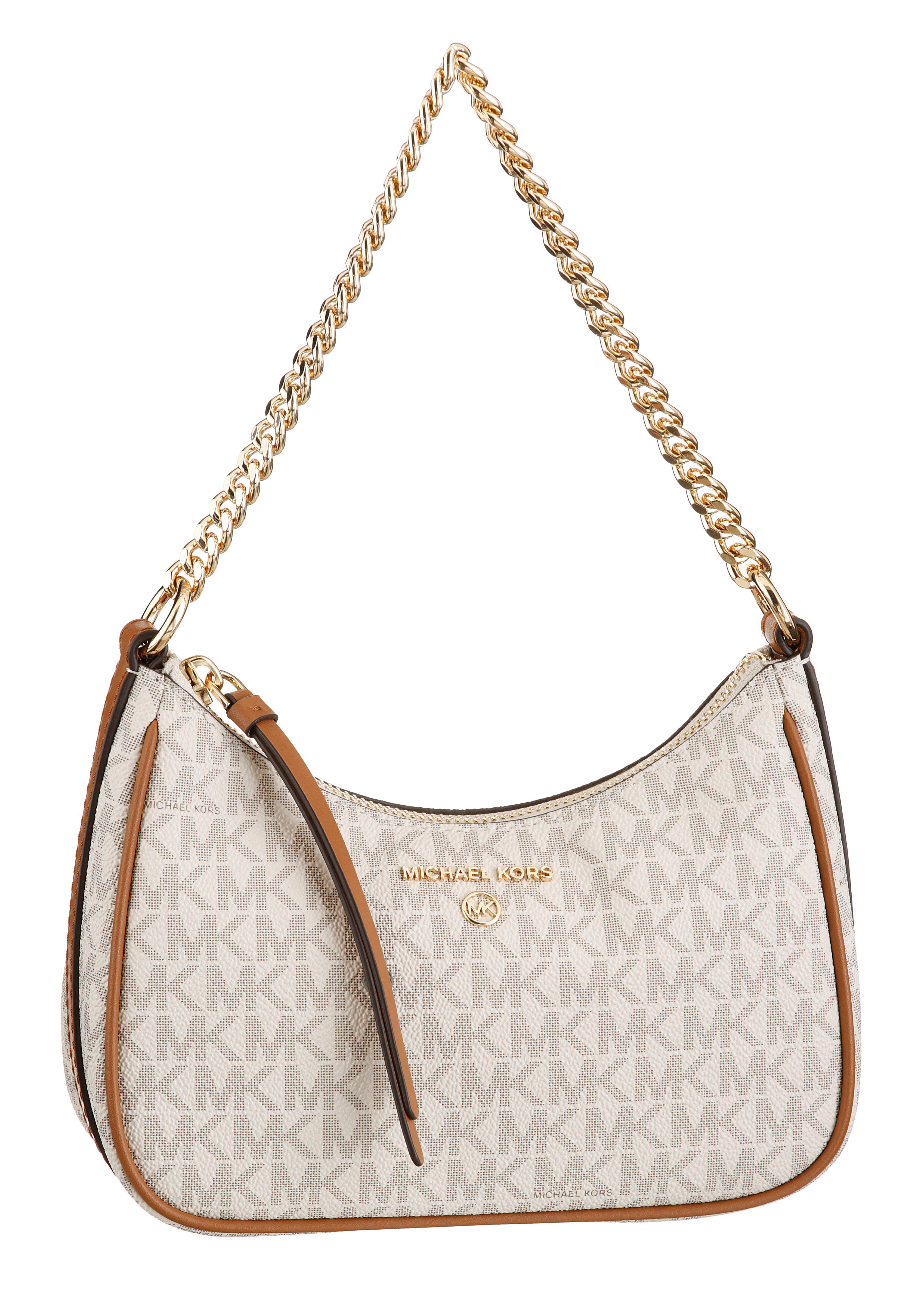 MICHAEL KORS Hobo JET SET CHARM SM CHAIN POUCHETTE, Handtasche Damen Tasche Damen Henkeltasche Kettentasche