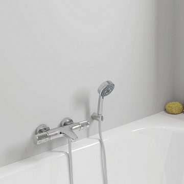 Grohe Duschsystem Precision Feel, Höhe 7 cm, Packung, mit langlebieger und scheinender Oberfläche