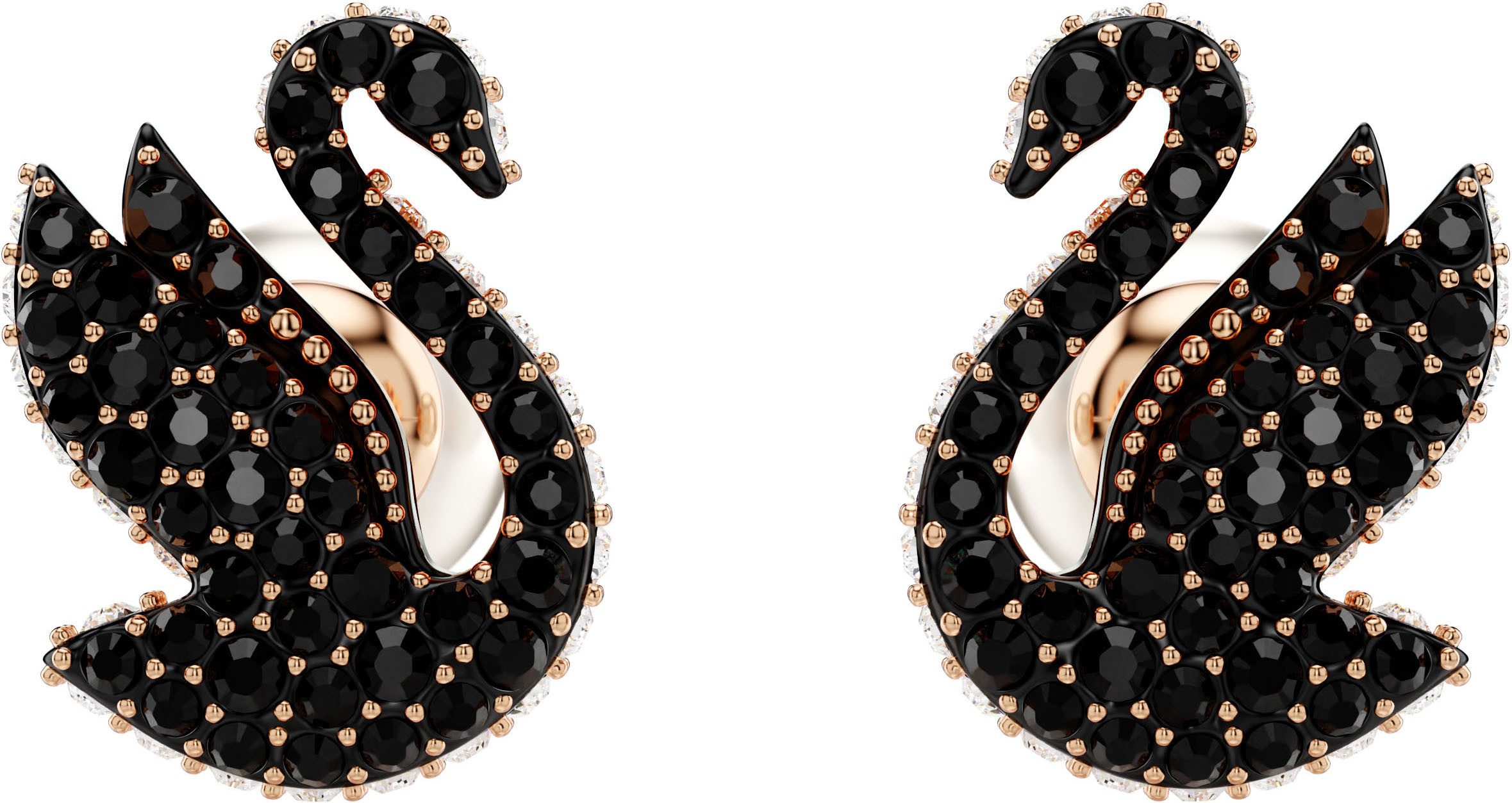 Swarovski Paar Ohrstecker Swarovski Iconic Swan, mit Swarovski® Kristall - günstig online kaufen
