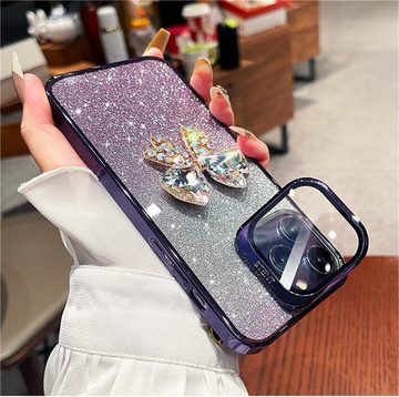 Rouemi Handyhülle Handyhülle für iPhone 14/14pro Premium Glitter Case