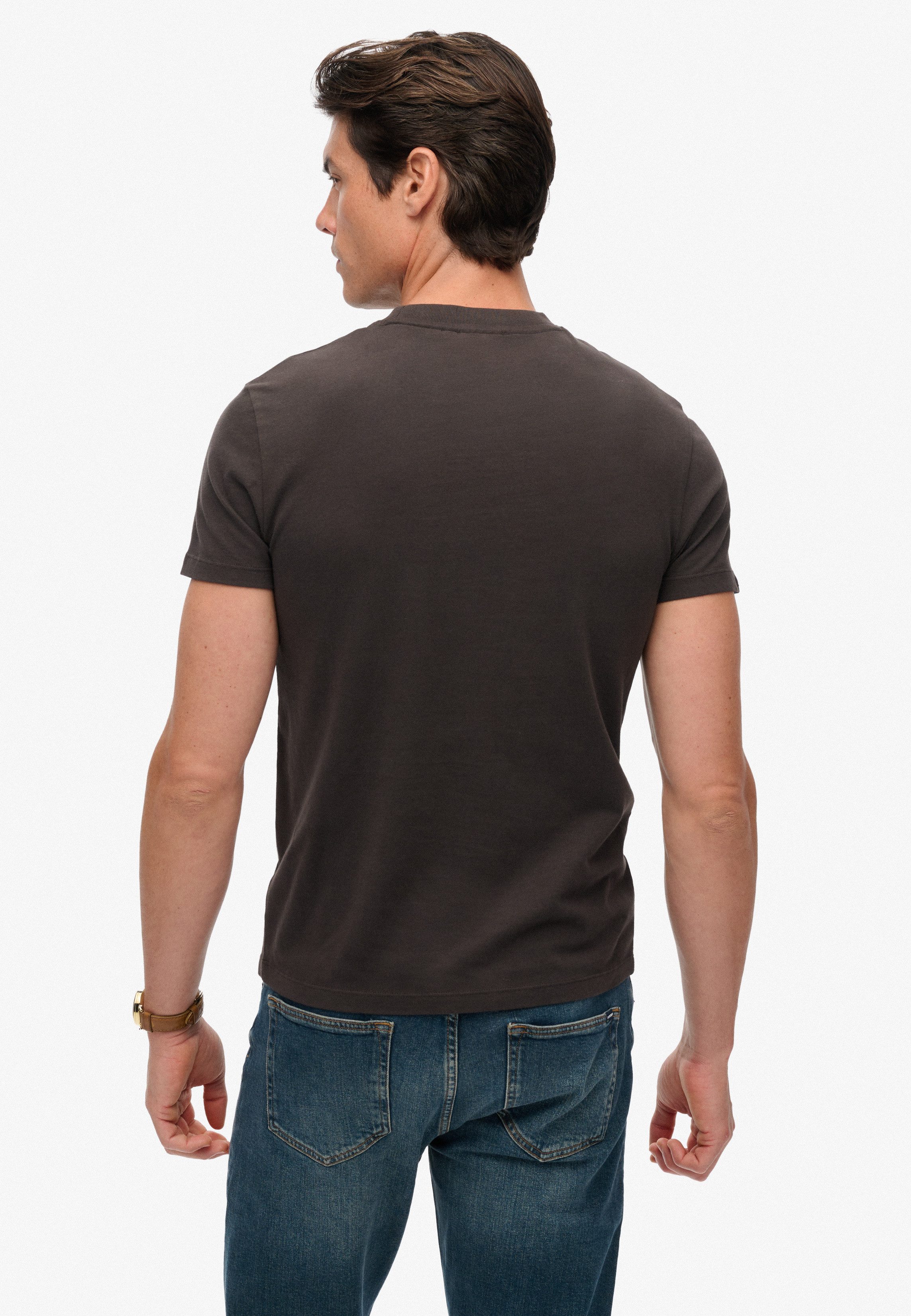 Superdry Rundhalsshirt ESSENTIAL LOGO EMB TEE