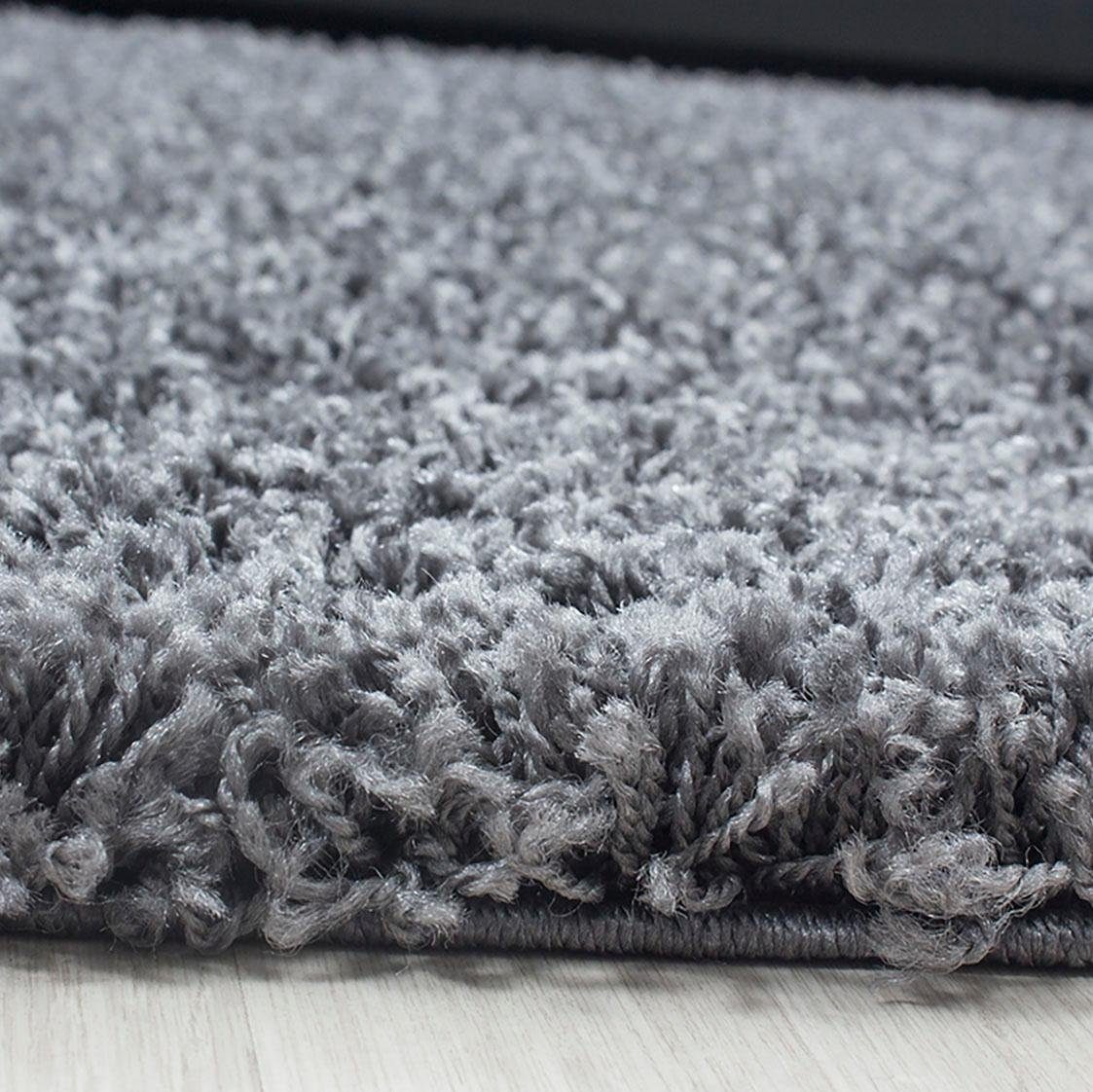 Ayyildiz Teppiche Hochflor-Teppich Life Shaggy 1500, auch als Läufer und in Rund erhältlich, rechteckig, Höhe: 30 mm, Langflor, uni, große Farb- und Größenauswa – Bild 4 von 5