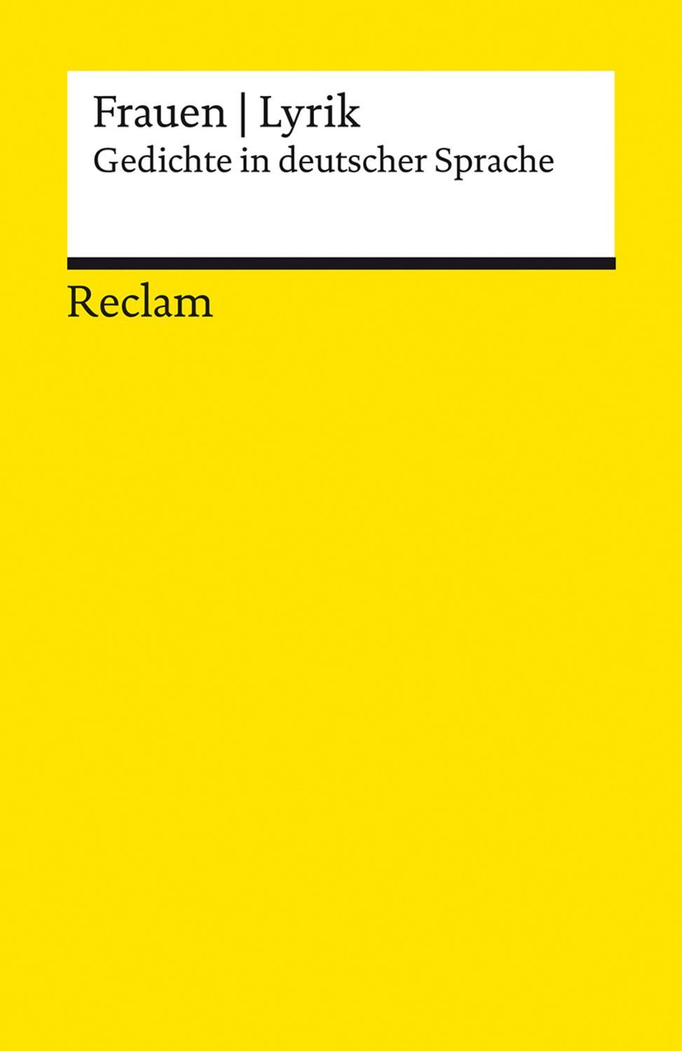 Frauen ¦ Lyrik. Gedichte in deutscher Sprache / diverse