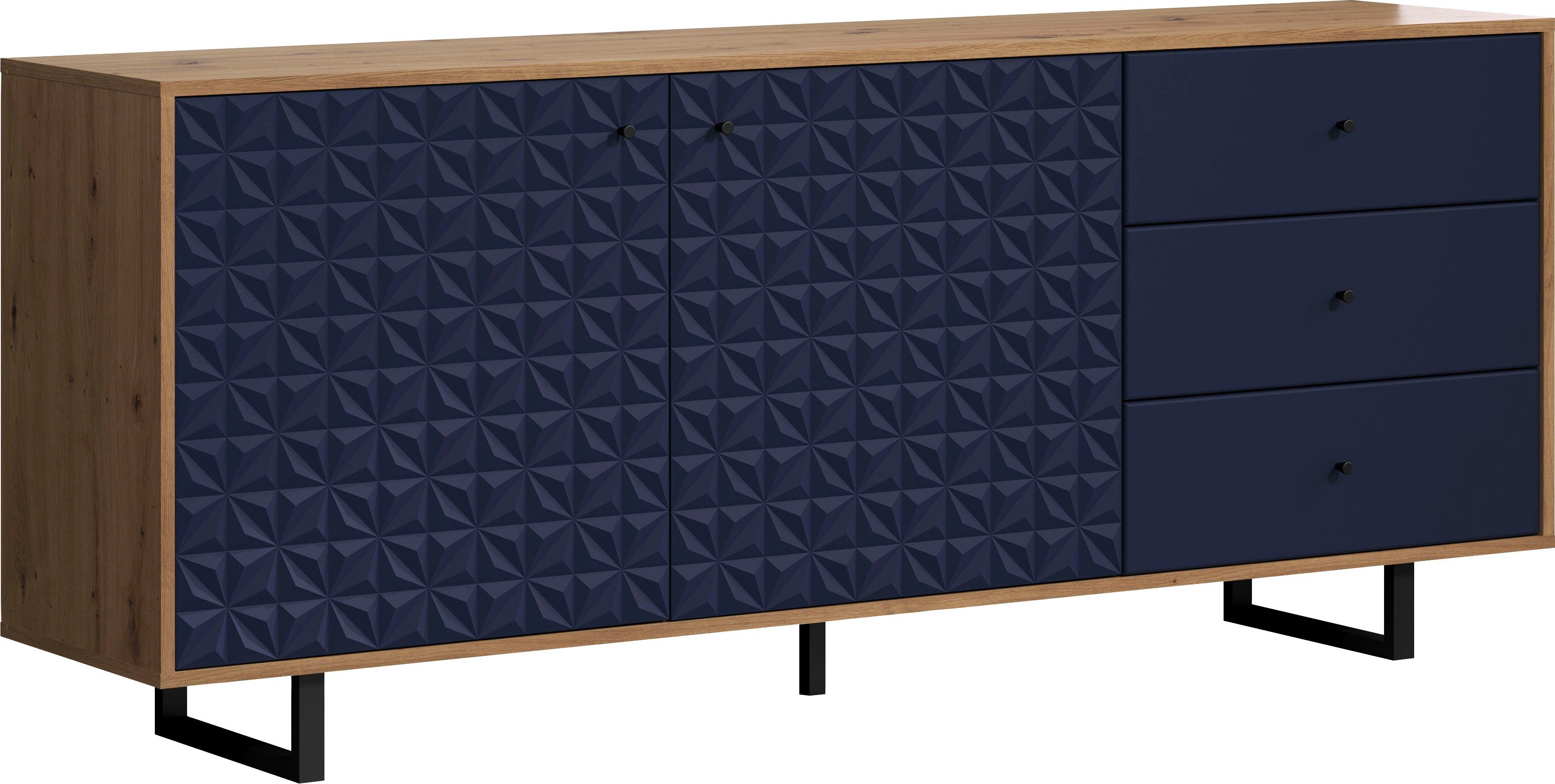 Places Ferretti blue of dark Style Sideboard